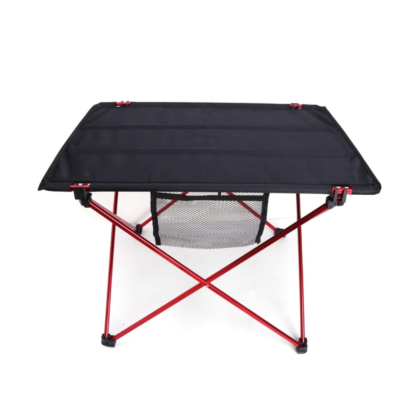 QIAOLI Ultra-Light Aluminum Alloy Folding Camping Table - Portable Picnic Table for Outdoor Activities, Hiking, Beach & Backyard BBQs