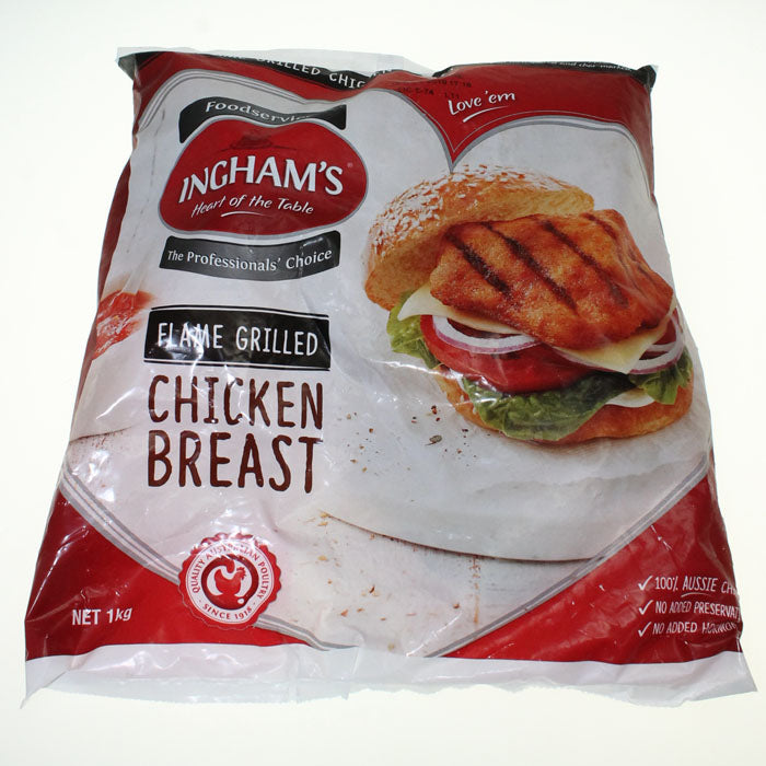 Grilled Chicken Breast by Inghams - Premium Flame-Grilled Chicken for Salads, Sandwiches & Meal Prep - High Protein, Low Fat, Ready-to-Eat Convenience