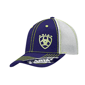 Ariat Men's Performance Mesh Baseball Cap - Breathable & Lightweight for Outdoor, Hiking, and Casual Wear