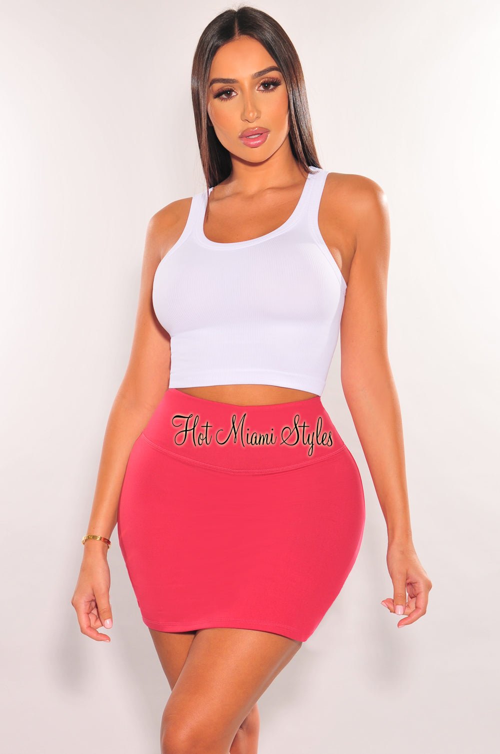 Berry High Waist Tennis Skort - Women's Athletic Skirt with Built-in Shorts for Tennis, Golf & Running | Breathable & Comfortable Workout Skirt for Active Lifestyle