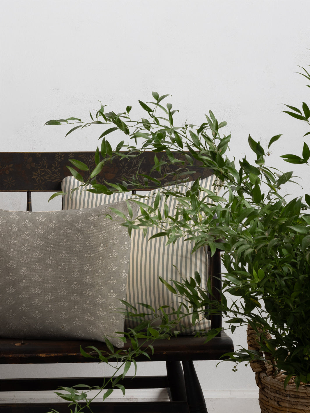 Bennett Petite Linen Fabric by Sugar Paper in Smoke Color - Premium Linen Material for DIY Crafts, Home Decor & Fashion Accessories