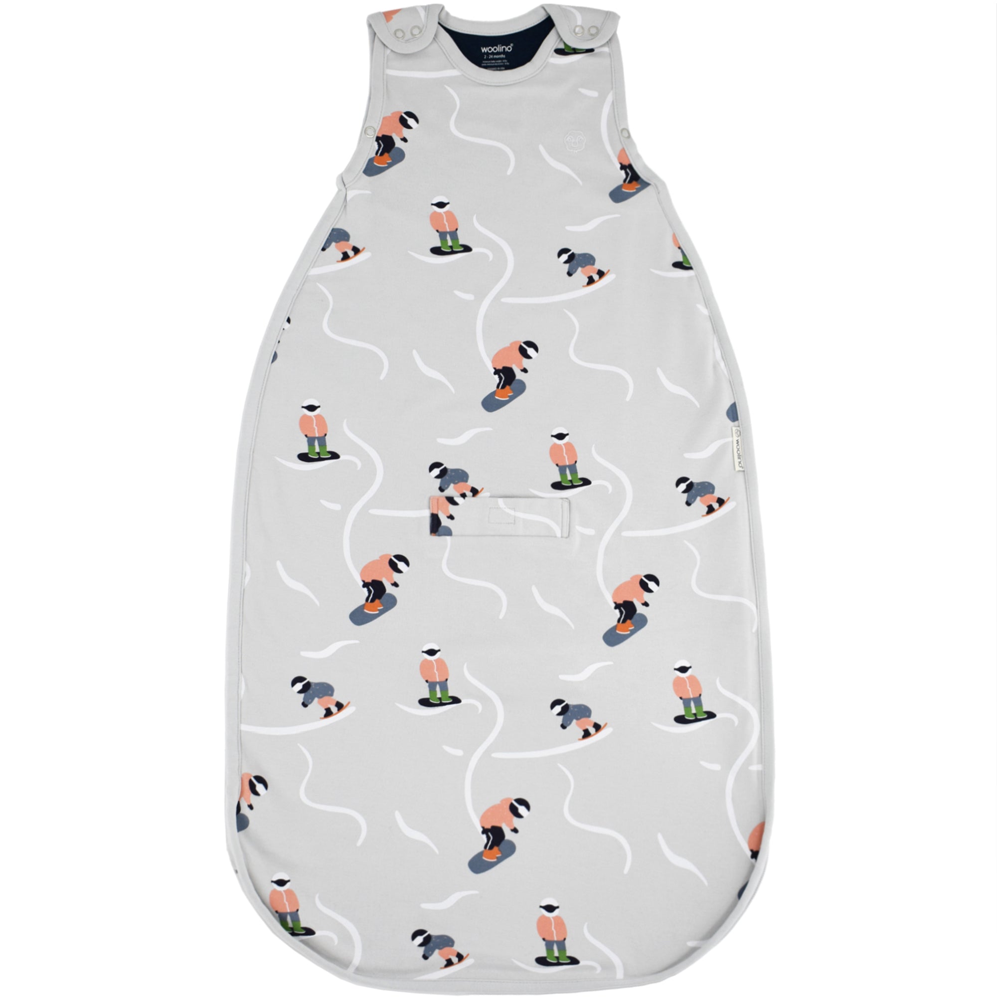 4 Season Baby Sleep Sack - Merino Wool & Organic Cotton for 2 Months to 2 Years - Warm Winter Sleeping Bag for Infants & Toddlers - Perfect for Nursery, Travel & Snowboarding Adventures