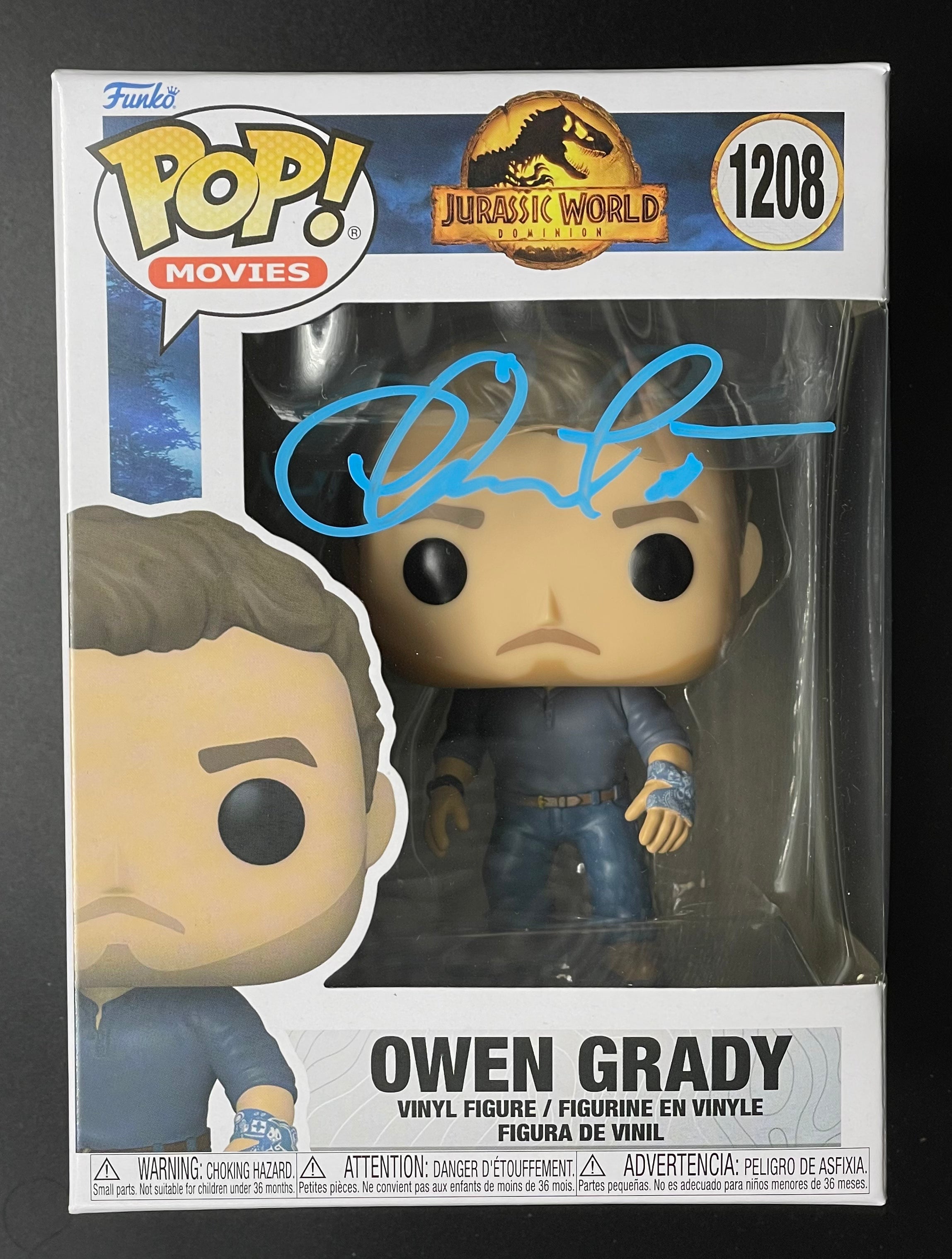 Chris Pratt Signed Funko POP! Vinyl Figure - SWAU Certified Authentic Autograph - Perfect for Collectors, Gifts & Movie Memorabilia Displays