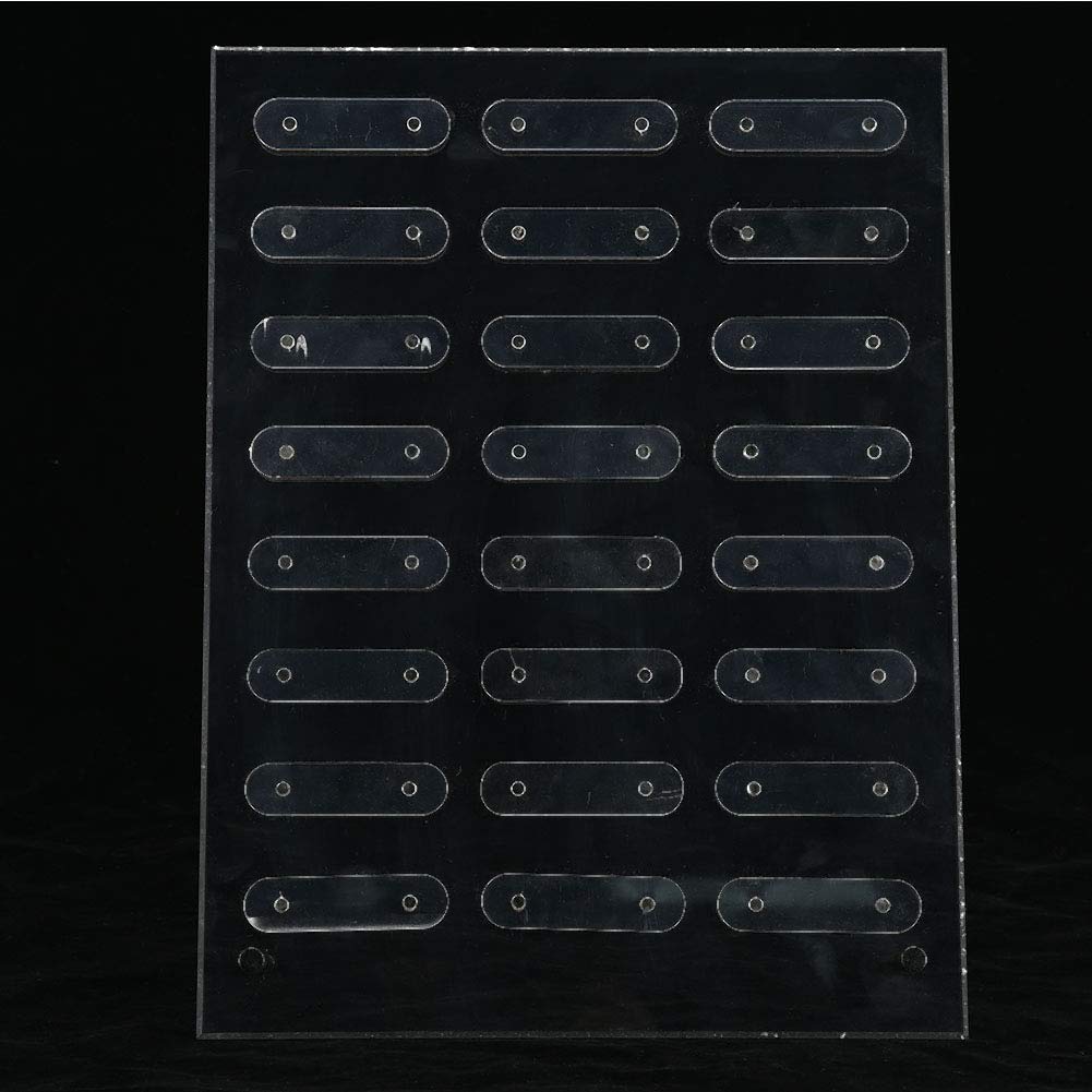 Magnetic Nail Polish Display Stand - Professional Nail Art Color Board & Gel Polish Tips Holder for Salon, Manicure Practice, Swatch Cards | Perfect for Nail Technicians, DIY Enthusiasts & Beauty Shops
