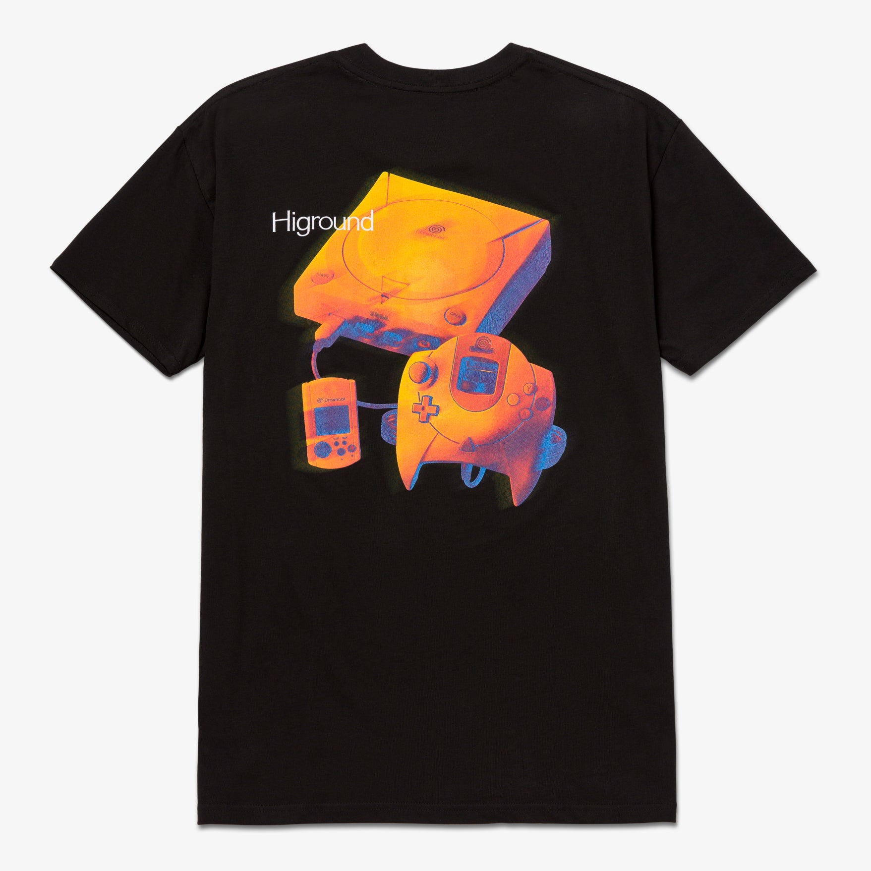 Sonic x Higround Dreamcast T-Shirt - Retro Gaming Tee for Men & Women - Perfect for Casual Wear, Gaming Events, and Gift Giving