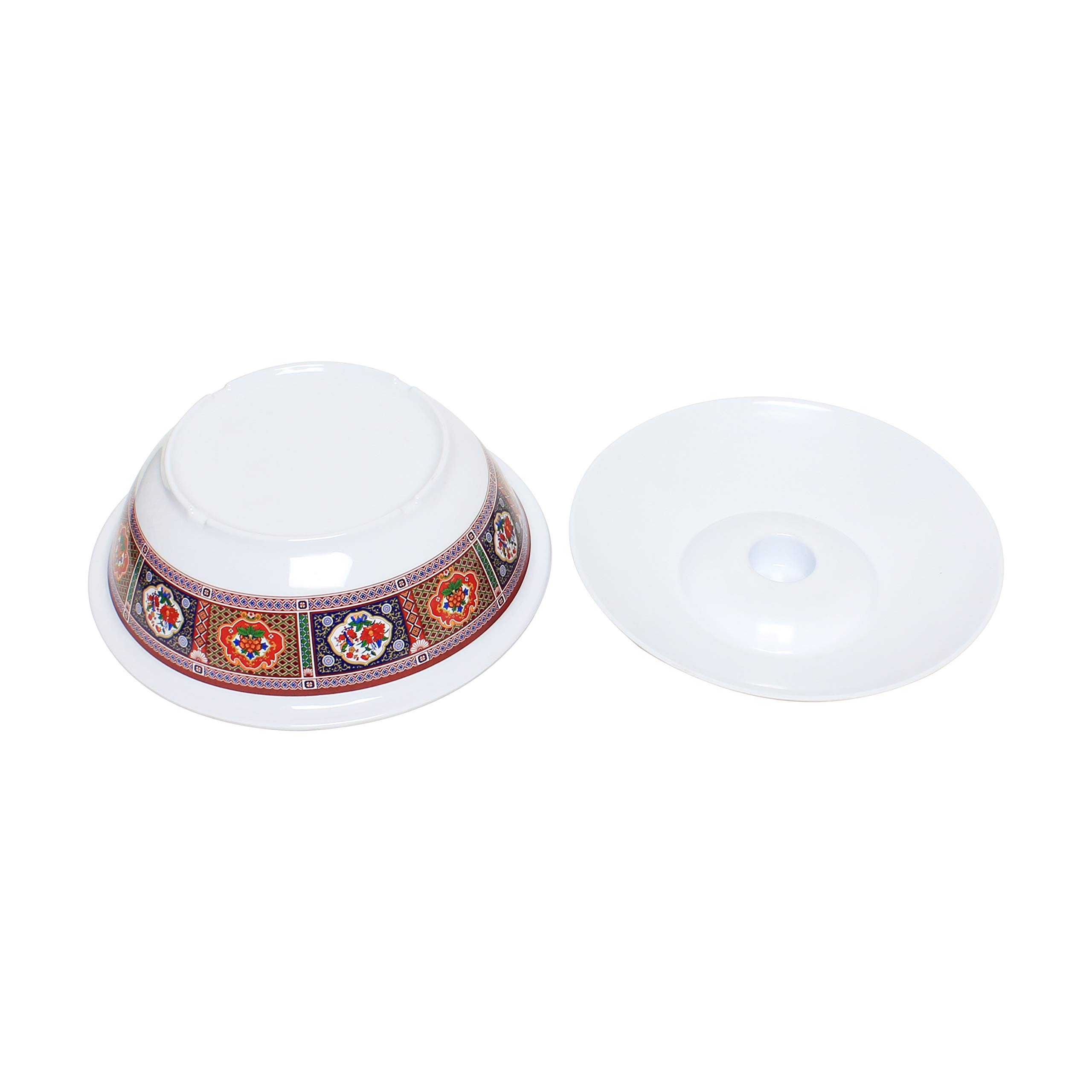 Peacock Melamine Dinnerware Set - 75 oz 10