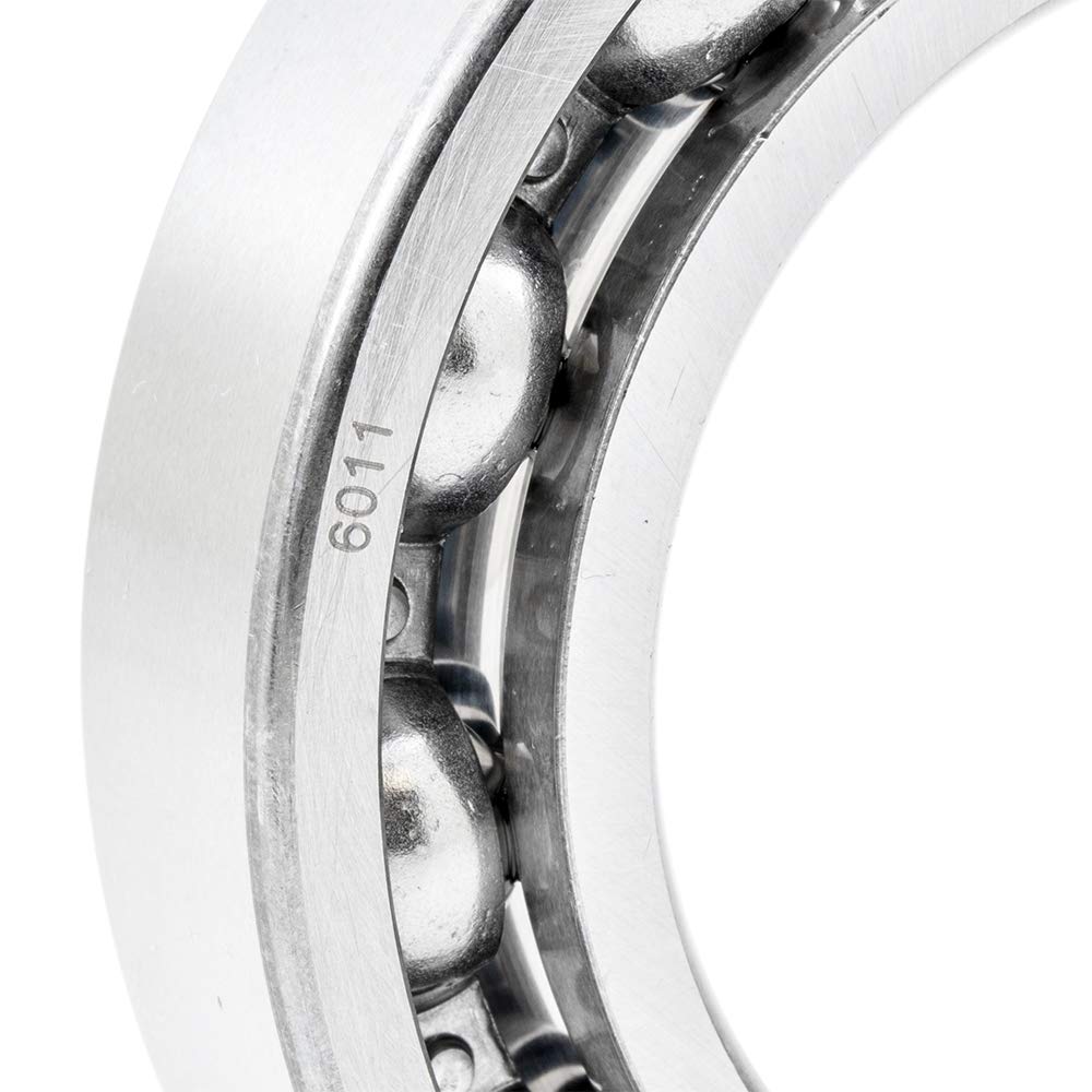 1-Pack 6011-OPEN Deep Groove Radial Ball Bearing 55x90x18mm (IDxODxWidth) Open Style C3 Clearance - High Speed Industrial Machinery, Automotive, Agricultural Equipment Replacement Part