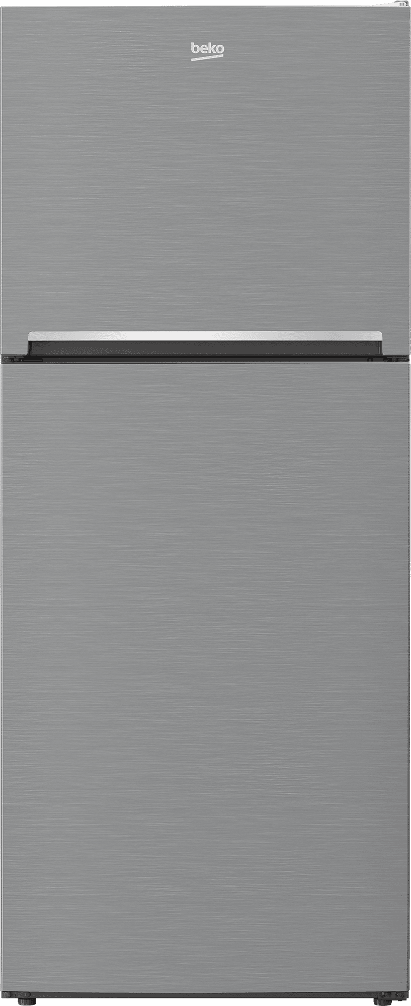 Beko BFTF2716SSIM 28 Inch Stainless Steel Freezer Top Refrigerator with Auto Ice Maker - Perfect for Kitchen, Home, and Office Use