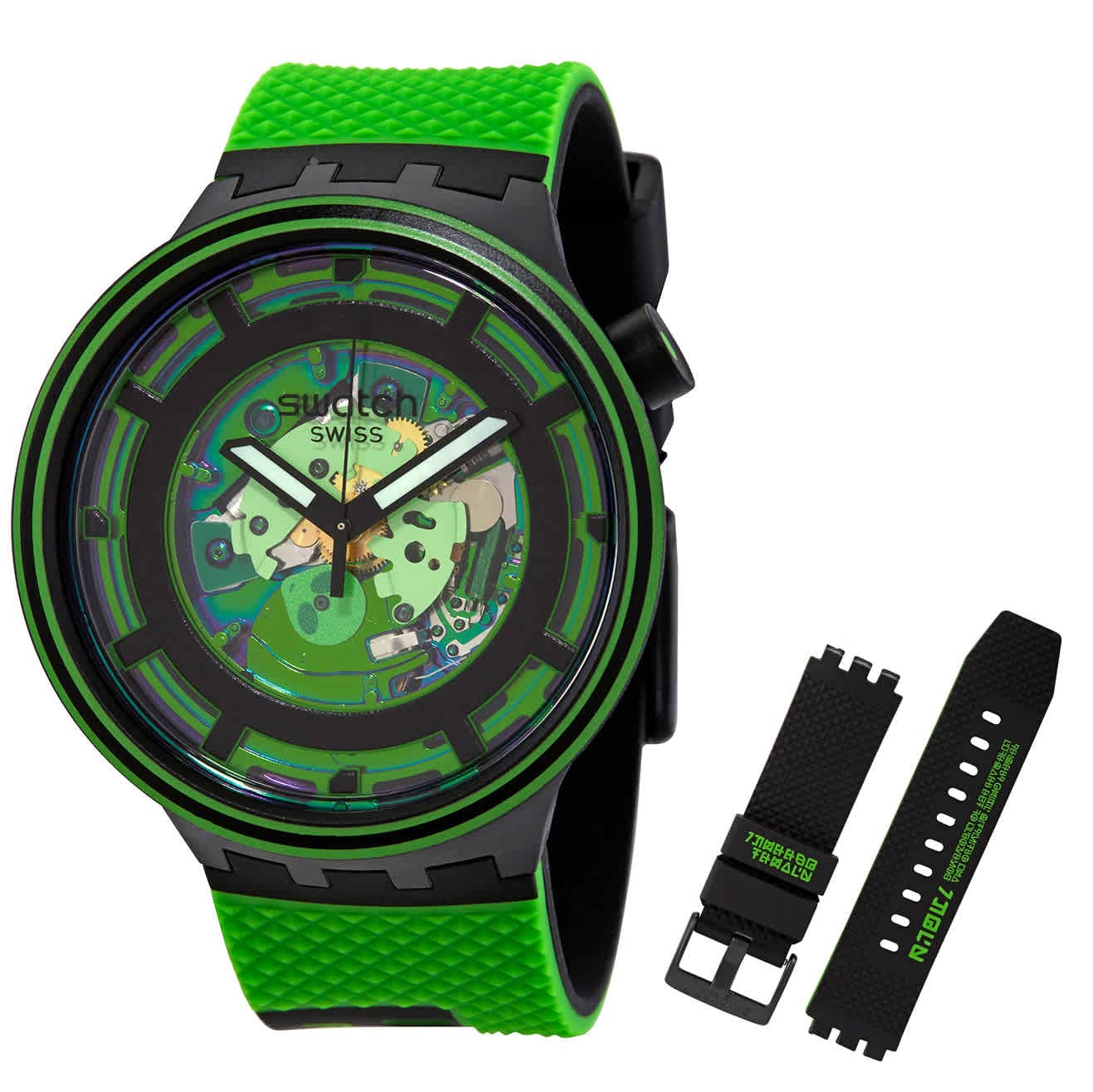 Swatch Men's SB01B125 Quartz Watch - Stylish & Durable Timepiece for Business, Casual & Everyday Wear