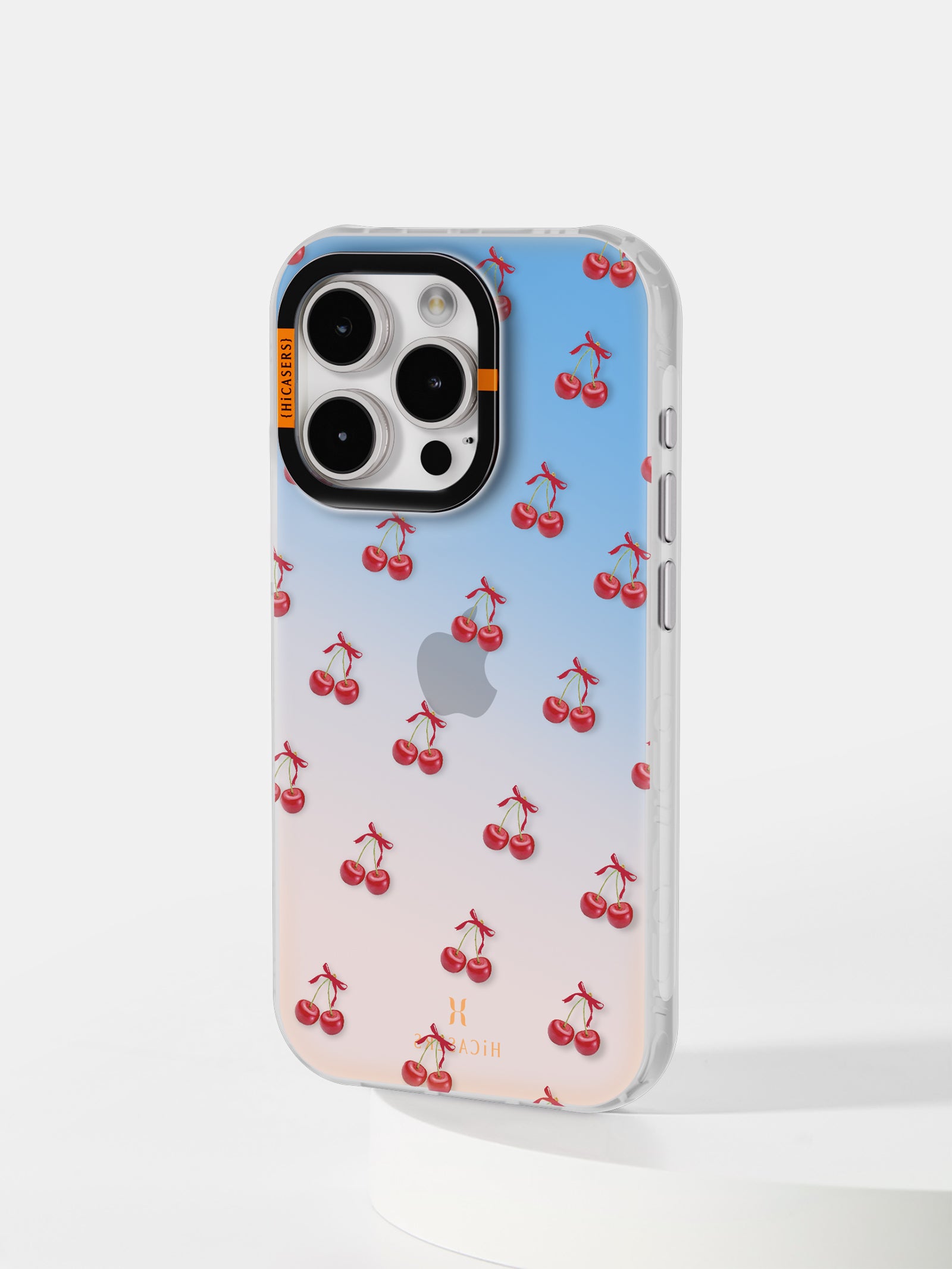 Iridescent Pink Phone Case with Bow Design - Trendy & Protective Cover for iPhone & Samsung - Perfect for Everyday Use, Gifts & Special Occasions