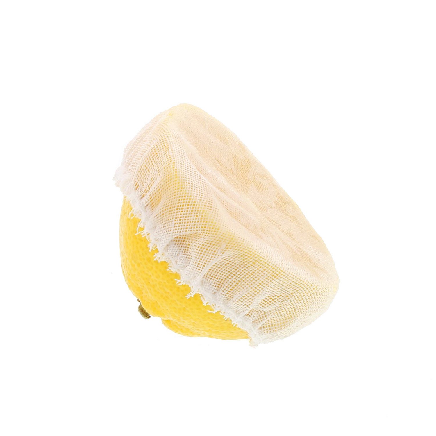 Premium White Lemon Wedge Bags - 100 Pack | Reusable Mesh Produce Bags for Groceries, Farmers Market & Zero Waste Shopping | Eco-Friendly Fruit & Vegetable Storage Solution