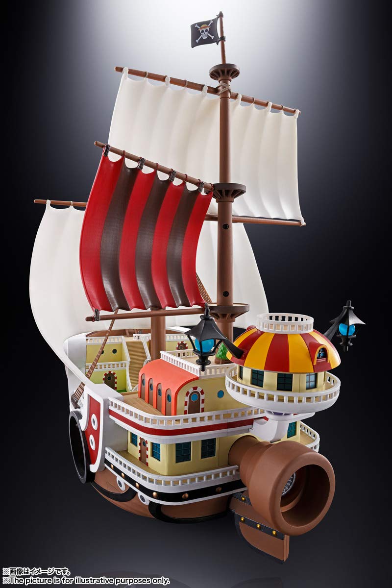 TAMASHII NATIONS One Piece Thousand Sunny Bandai Spirits Chogokin Die-Cast Metal Action Figure Collectible - Anime Model for Display & Gift for Fans
