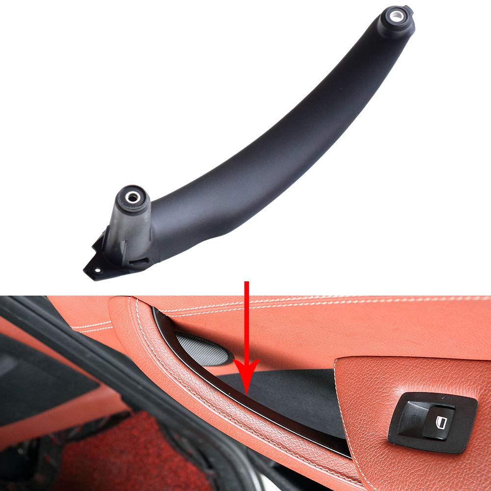 BMW X5 X6 E70 E71 E72 Door Handle Bracket - Right Front/Rear Passenger Side (Black) for Easy Replacement