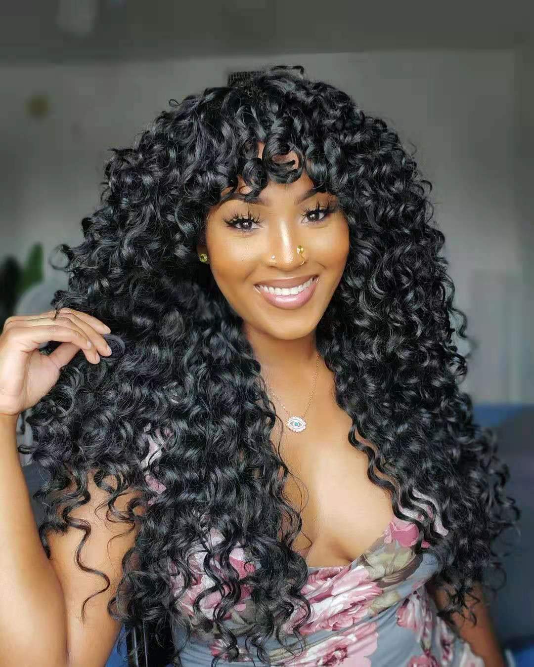 Brazilian Remy Human Hair Wig for Black Women - 24