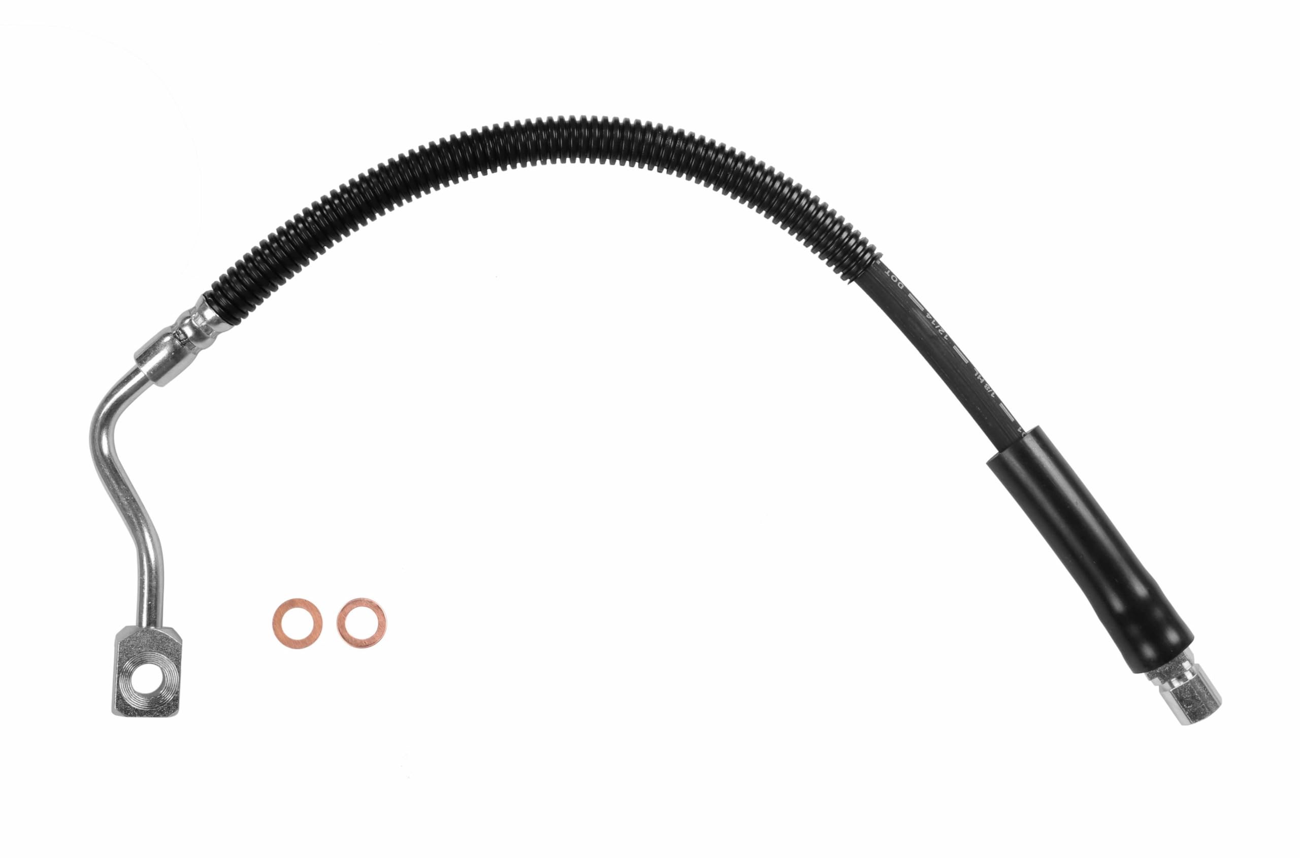 Sunsong 2202930 Brake Hydraulic Hose - High Performance Replacement for Cars & Trucks - Durable Rubber Construction for Smooth Braking - Perfect for Daily Commute, Off-Road & Towing