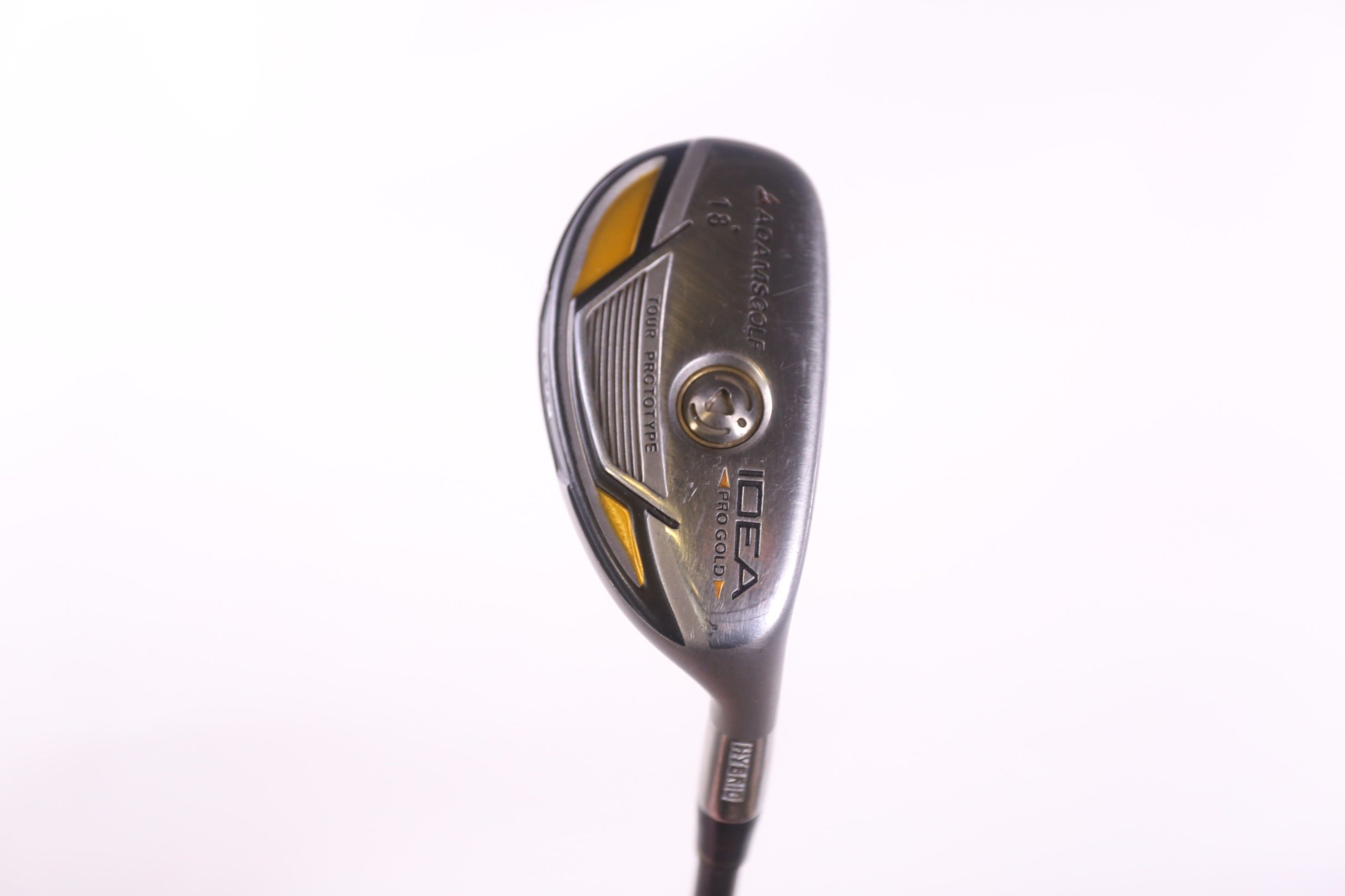 Adams Idea Pro Gold PNT 3H Hybrid Golf Club - 18° Right Handed Extra Stiff Flex - Perfect for Long Fairway Shots and Tough Lies