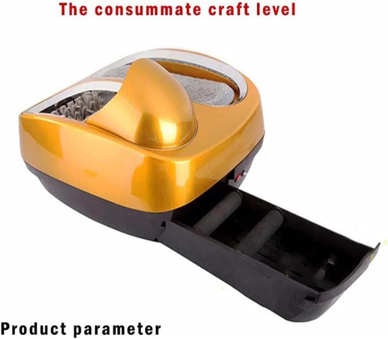 80W Automatic Induction Shoe Polisher Machine - Electric Shoe Cleaner for Hotels, Sales Centers & Entrances | Replaces Shoe Covers | Perfect for High-Traffic Commercial Spaces & Public Areas