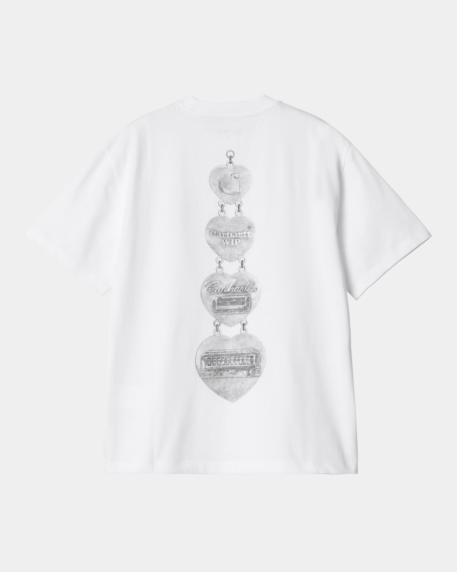 Women's Hartt Chain T-Shirt - Stylish White Graphic Tee for Casual Wear & Everyday Outfits