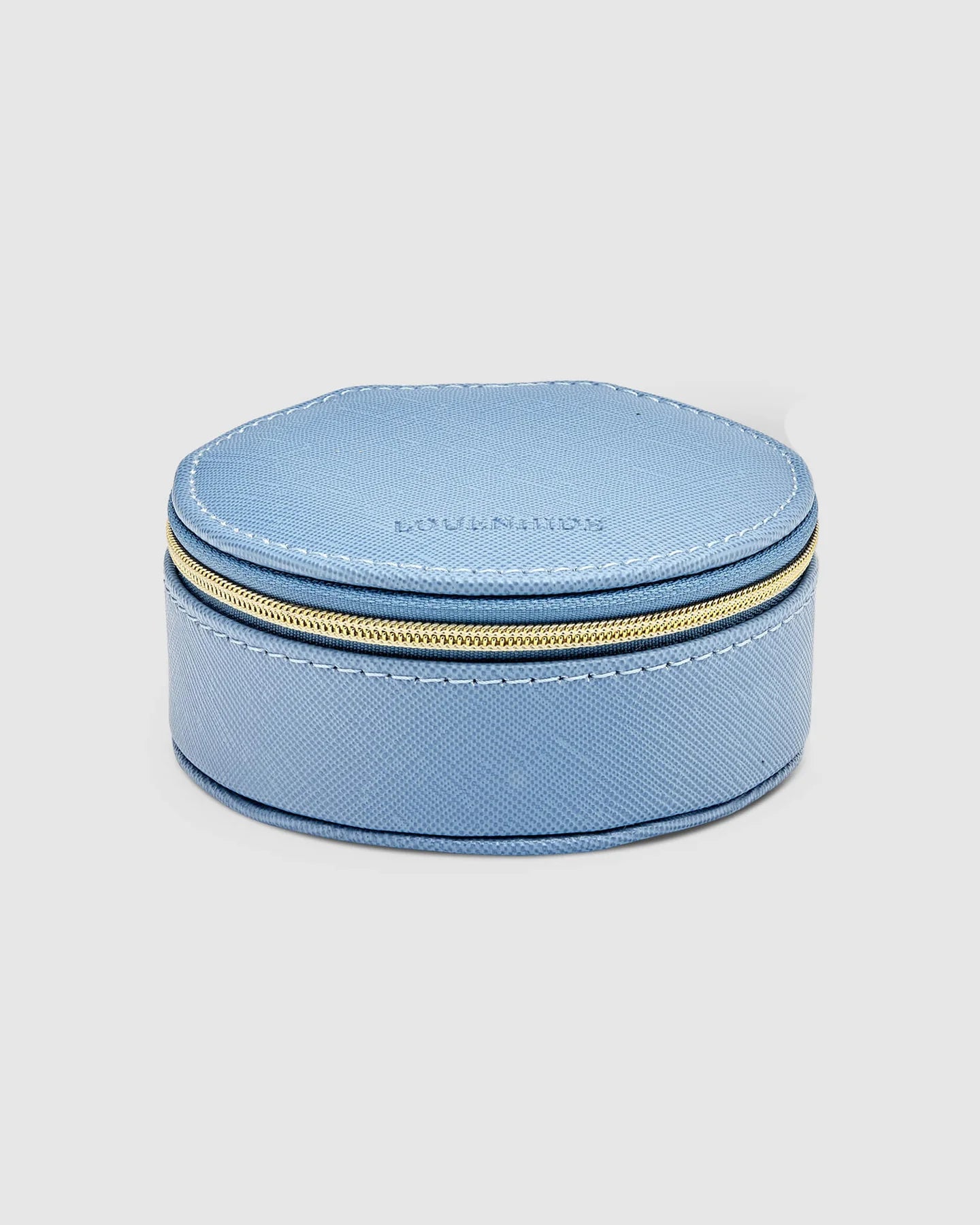 Luxury Blue Sisco Jewelry Box by Louenhide - Elegant Storage for Rings, Necklaces & Earrings - Perfect for Gift Giving & Home Decor