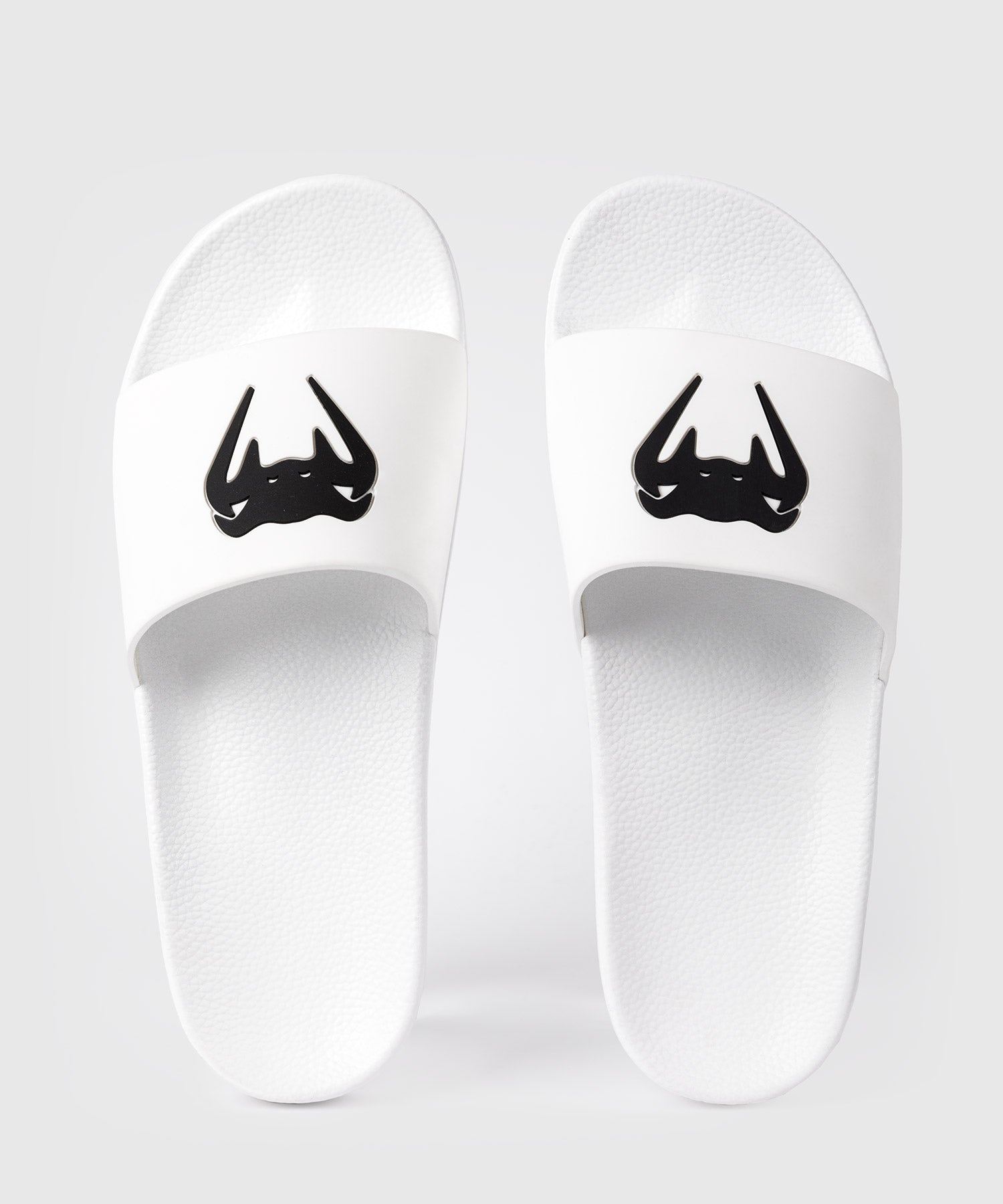Venum Classic Slides - White/Black - Comfortable & Stylish Men's Slide Sandals for Casual Wear, Gym, Pool & Beach