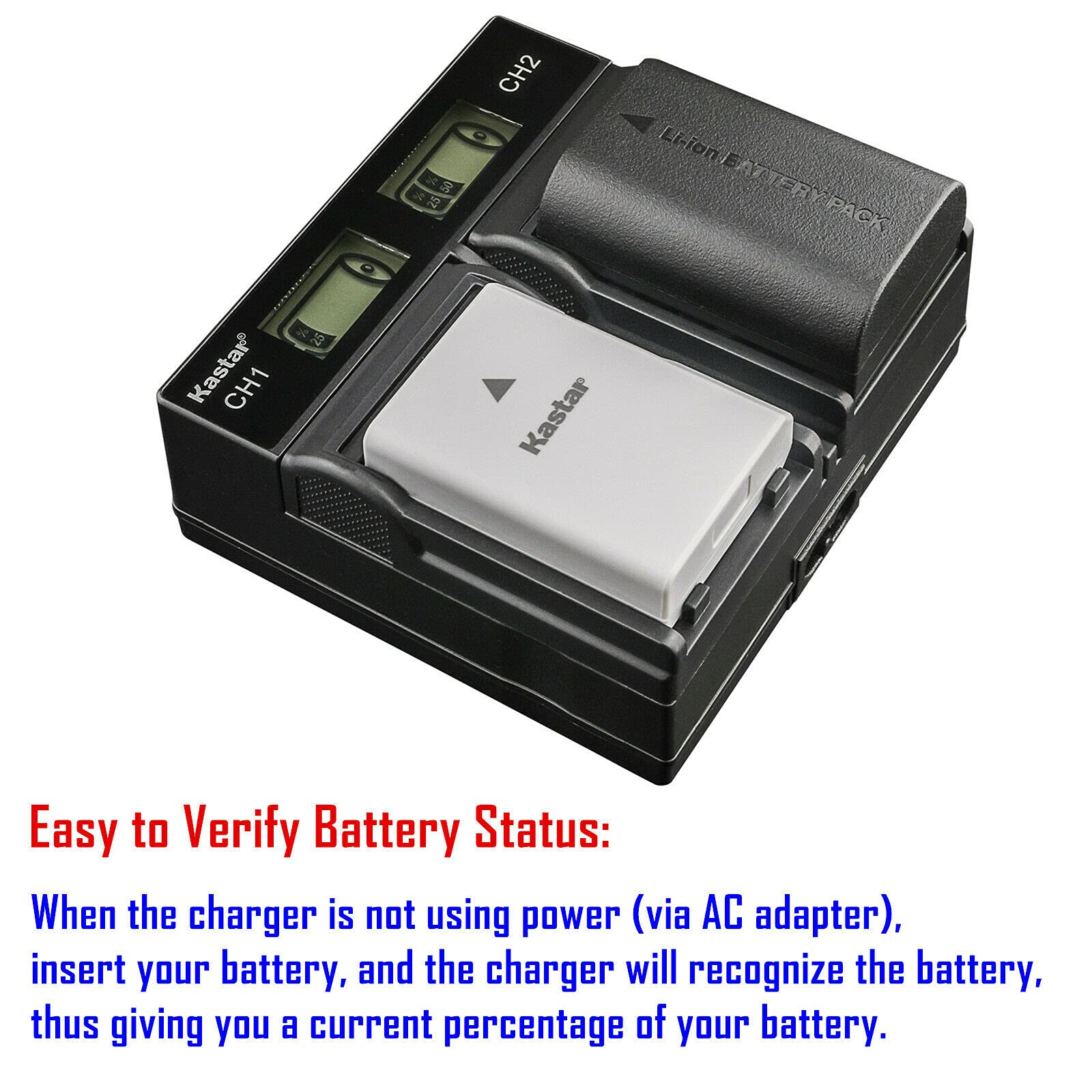 Kastar 4-Pack NP-F990 PRO Rechargeable Batteries & LCD Dual Rapid Charger for Sony Camcorders - Compatible with HVR-DR60, HVR-HD1000, HVR-M10, HVR-V1, HVR-Z1, Z5, Z7, HVL-20DW, HVL-LBPA, HVL-ML20, HDV-FX1, HDV-Z1, HDR-AX2000 - Perfect for Professional Videography, Live Streaming, and Extended Shooting Sessions