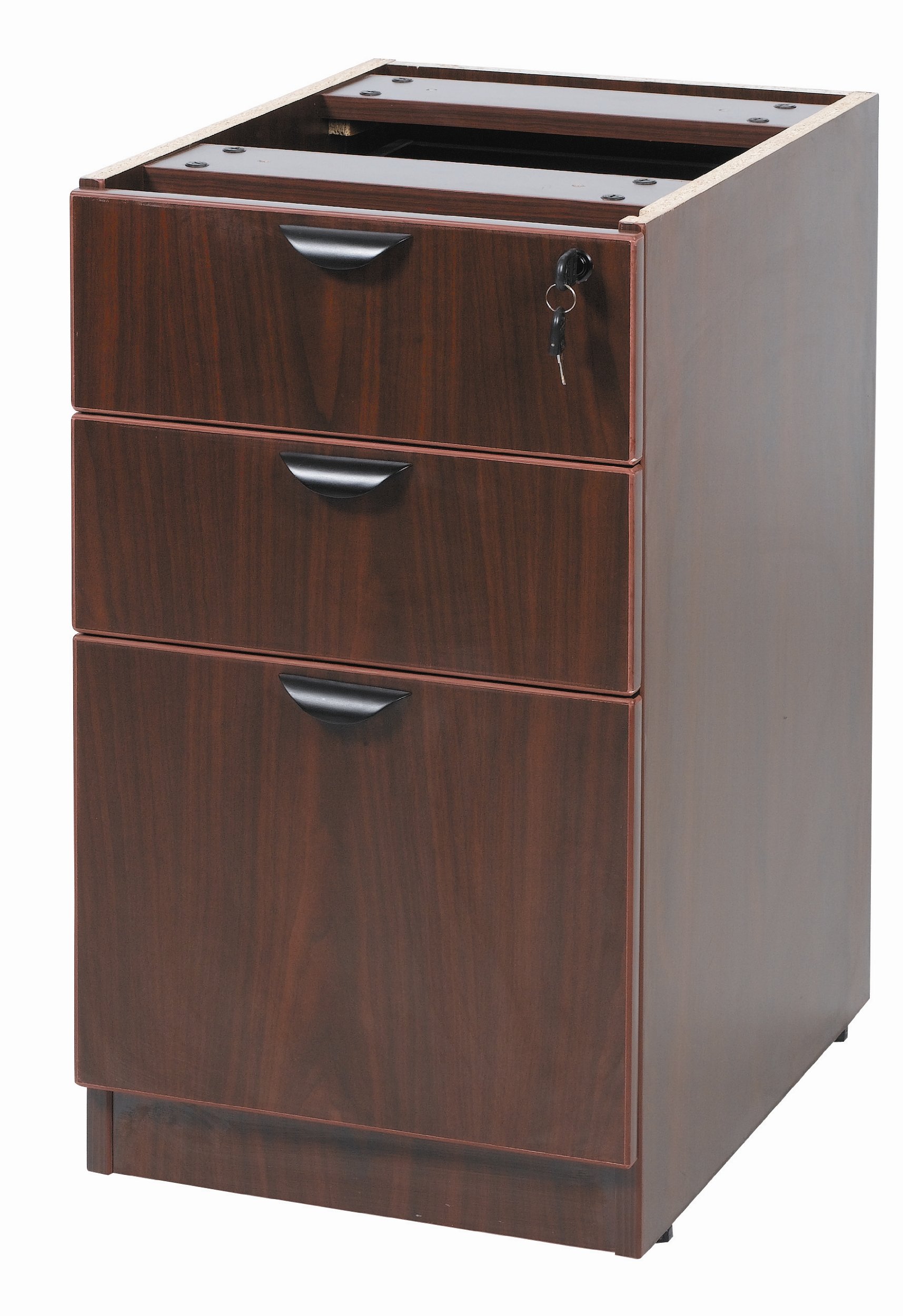 Boss Deluxe Pedestal File Cabinet - 15.5