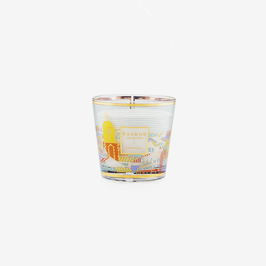 Baobab Collection My First Baobab Saint Tropez Scented Candle - Luxury Home Fragrance for Relaxation & Romantic Ambiance