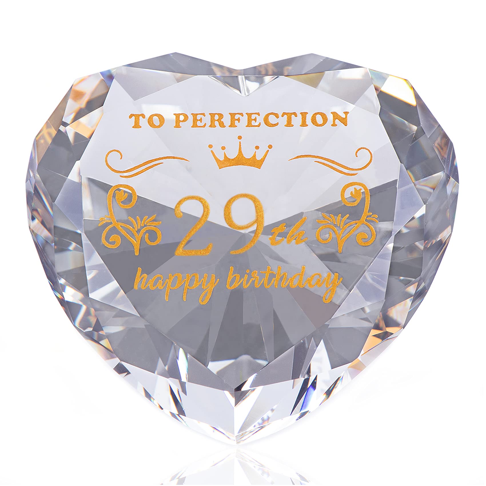 YWHL 1993 29th Birthday Gift for Women - Elegant Crystal Keepsake Present for Sister, Wife & Best Friend - Perfect 29th Birthday Gift Idea for Women Turning 29 - Great for Birthday Parties, Anniversary Celebrations & Special Occasions