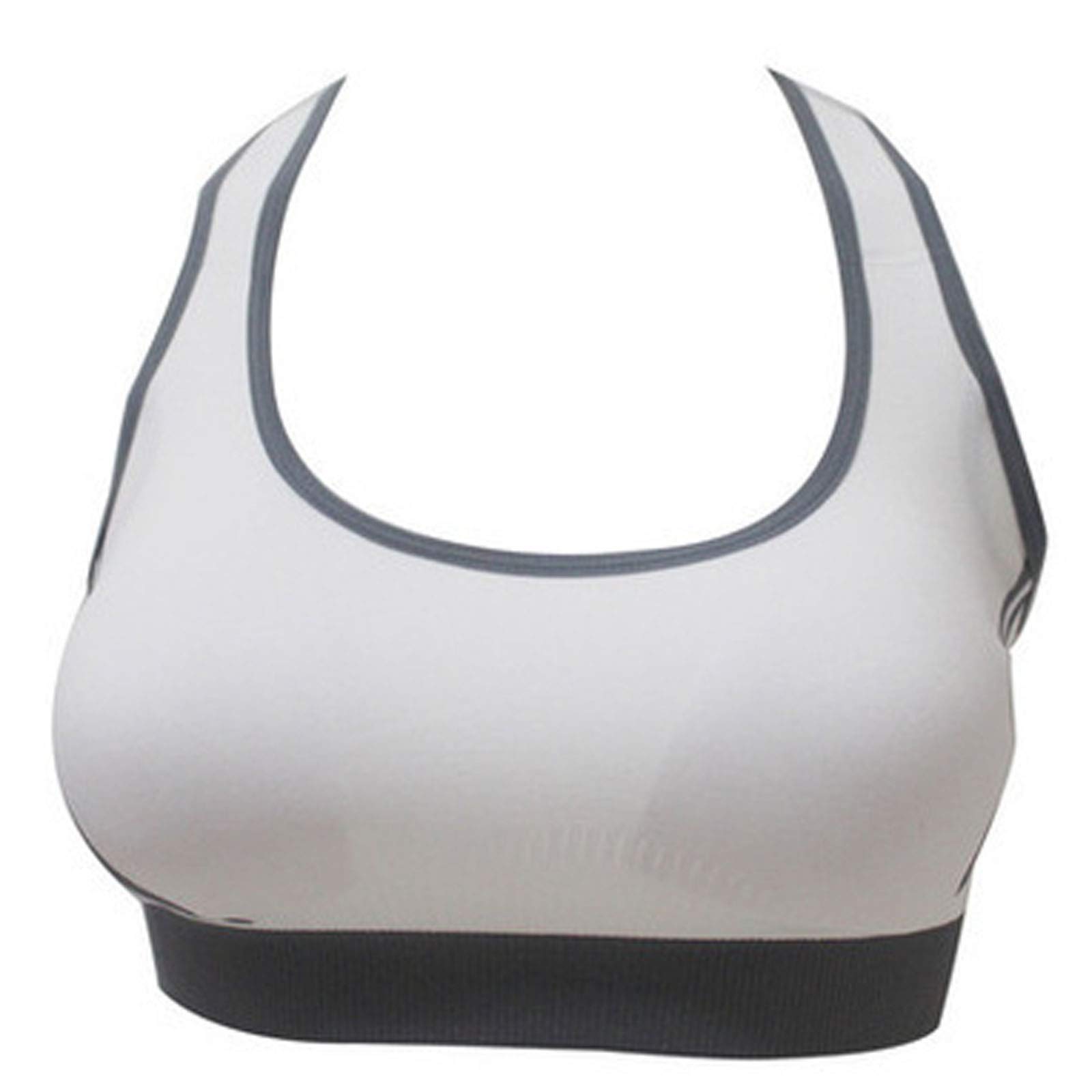 Seamless Yoga Tank Top for Women - Padded Workout Sports Bra - Stretch Microfiber Fitness Top - Gym, Running & Yoga Wear