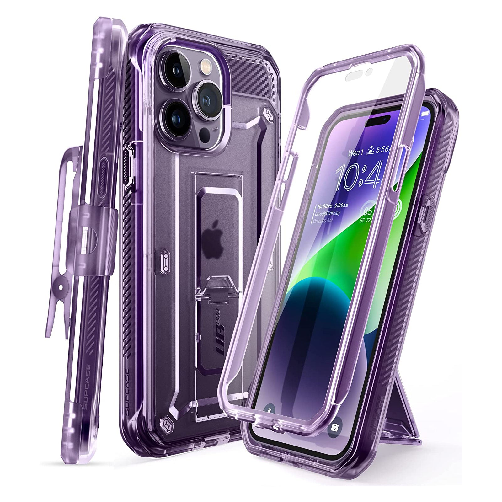 iPhone 14 Pro Max 6.7 Inch Unicorn Beetle PRO Rugged Case - Purple Fog | Shockproof & Drop Protection | Perfect for Outdoor Adventures & Extreme Sports