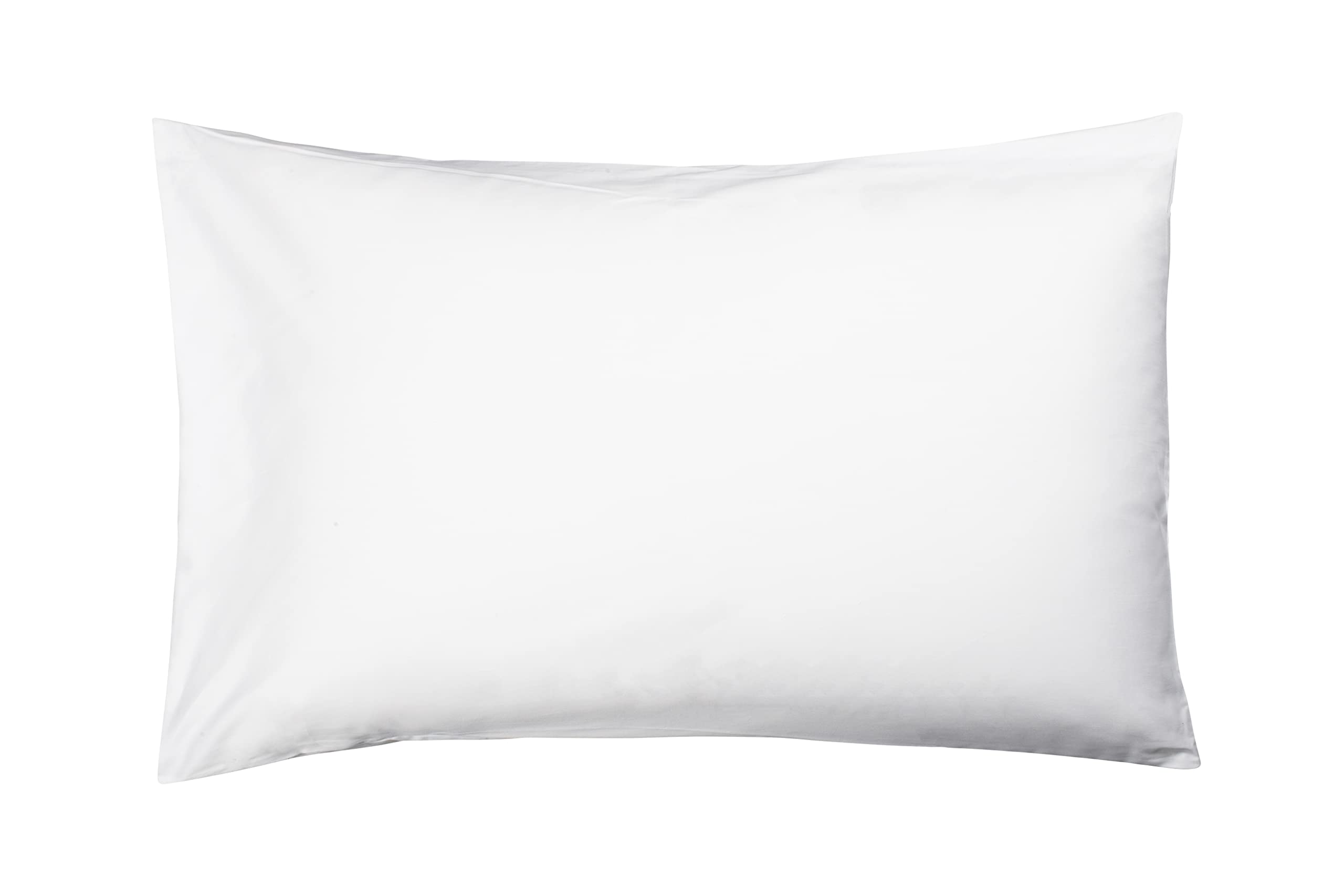 Premium White King Size Pillowcases - Soft & Breathable 100% Cotton Bedding Set for Luxury Hotels & Home Decor