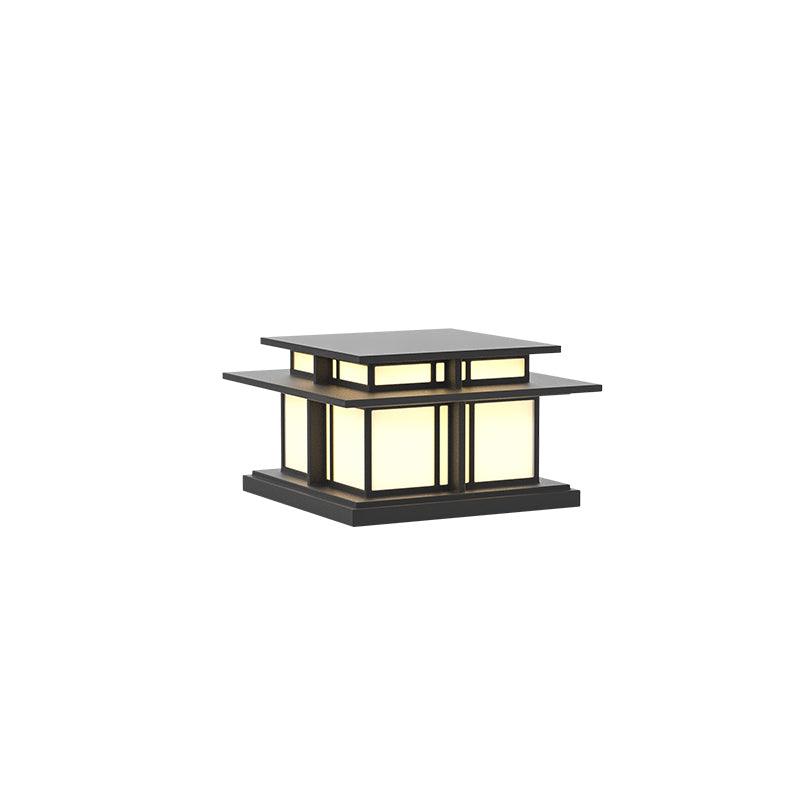 Boilyn Modern Outdoor Pillar Light - Waterproof LED Post Light for Garden, Patio, and Driveway - Energy Efficient Exterior Lighting for Home and Landscape Decor