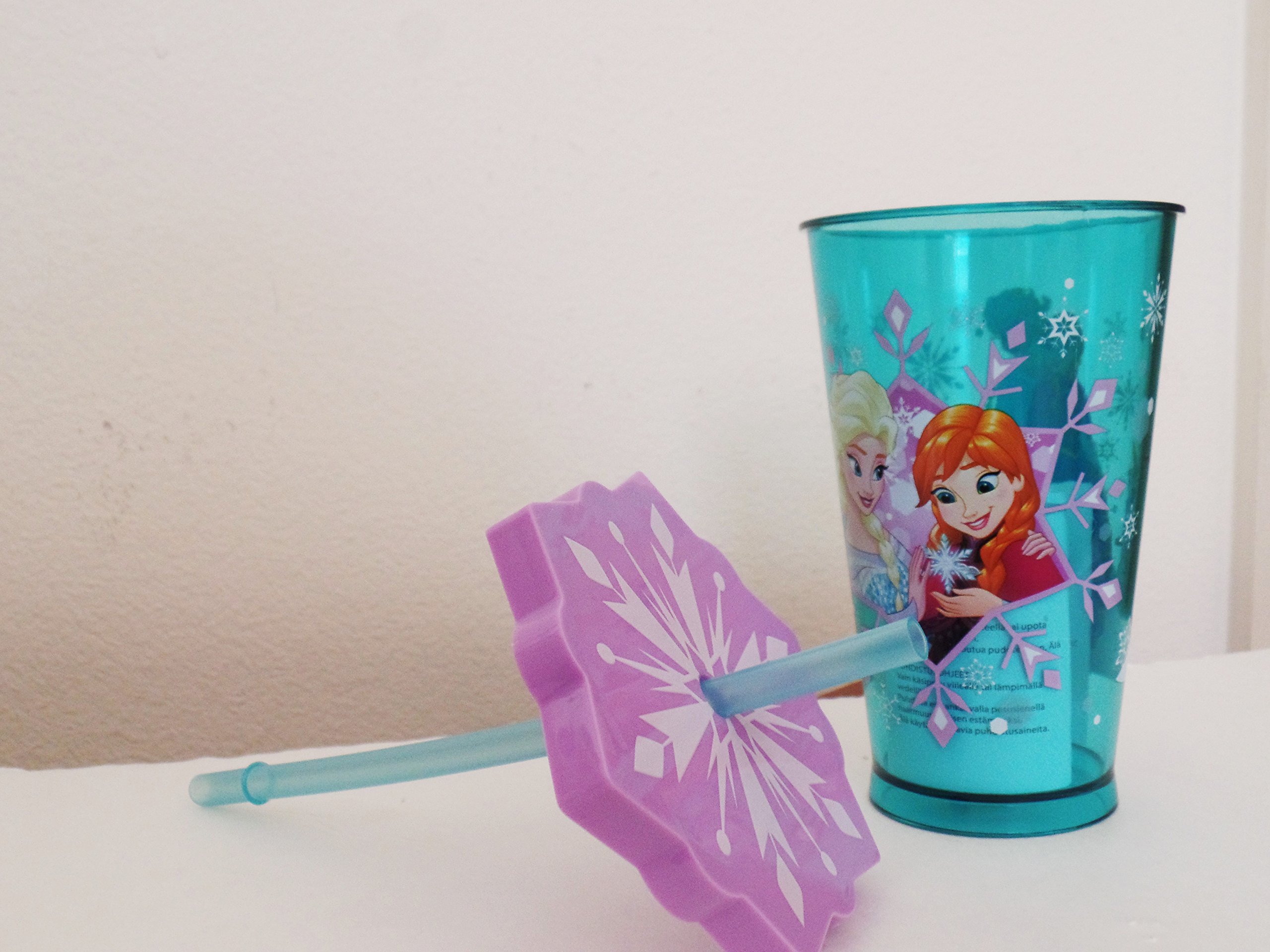 Disney Frozen Anna Elsa Olaf Stainless Steel Tumbler with Lid and Straw - 20oz Insulated Cup for Kids, Hot & Cold Drinks - Perfect for School, Travel, and Birthday Gifts