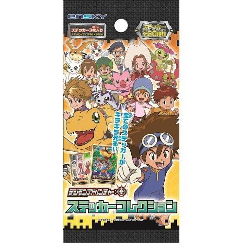 Digimon Adventure Ensky Collectible Stickers - Anime Character Decals for Laptops, Water Bottles & Notebooks - Perfect for Fans & Gift Giving