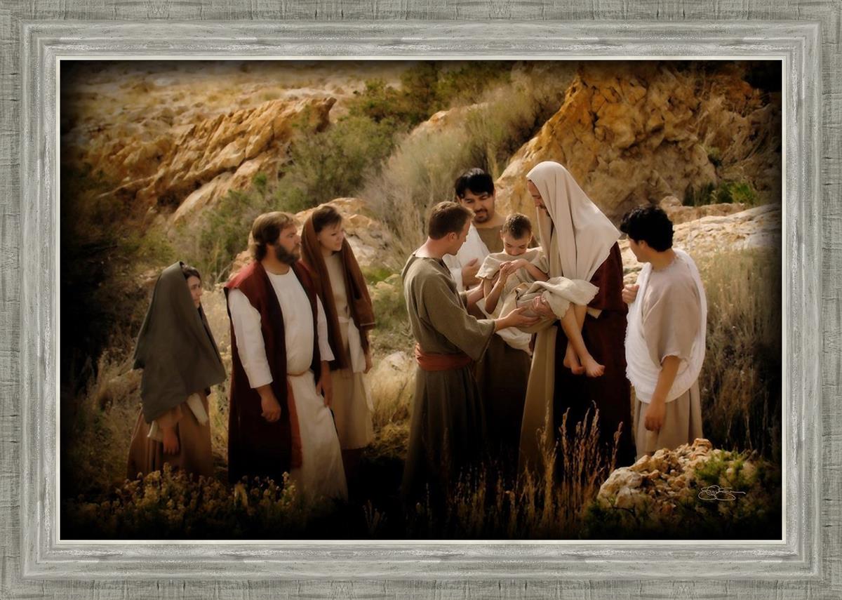 Help Thou Mine Unbelief - Inspirational Christian Wall Art for Home & Office Decor | Perfect for Church, Prayer Room & Gift Giving