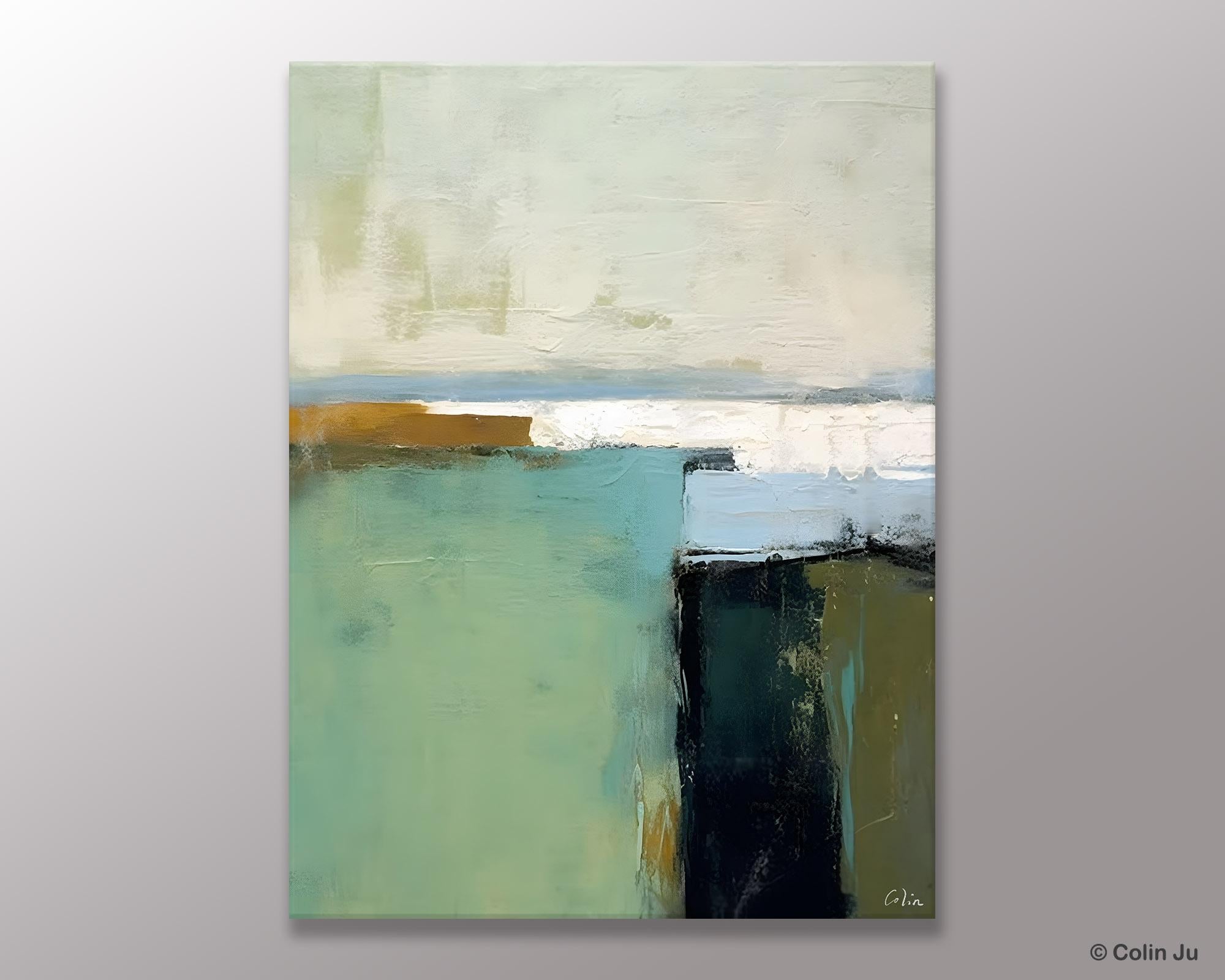 Extra Large Abstract Canvas Art for Bedroom & Dining Room | Modern Acrylic Wall Paintings | Original Contemporary Home Decor | Perfect for Living Room, Office & Hotel Decorations