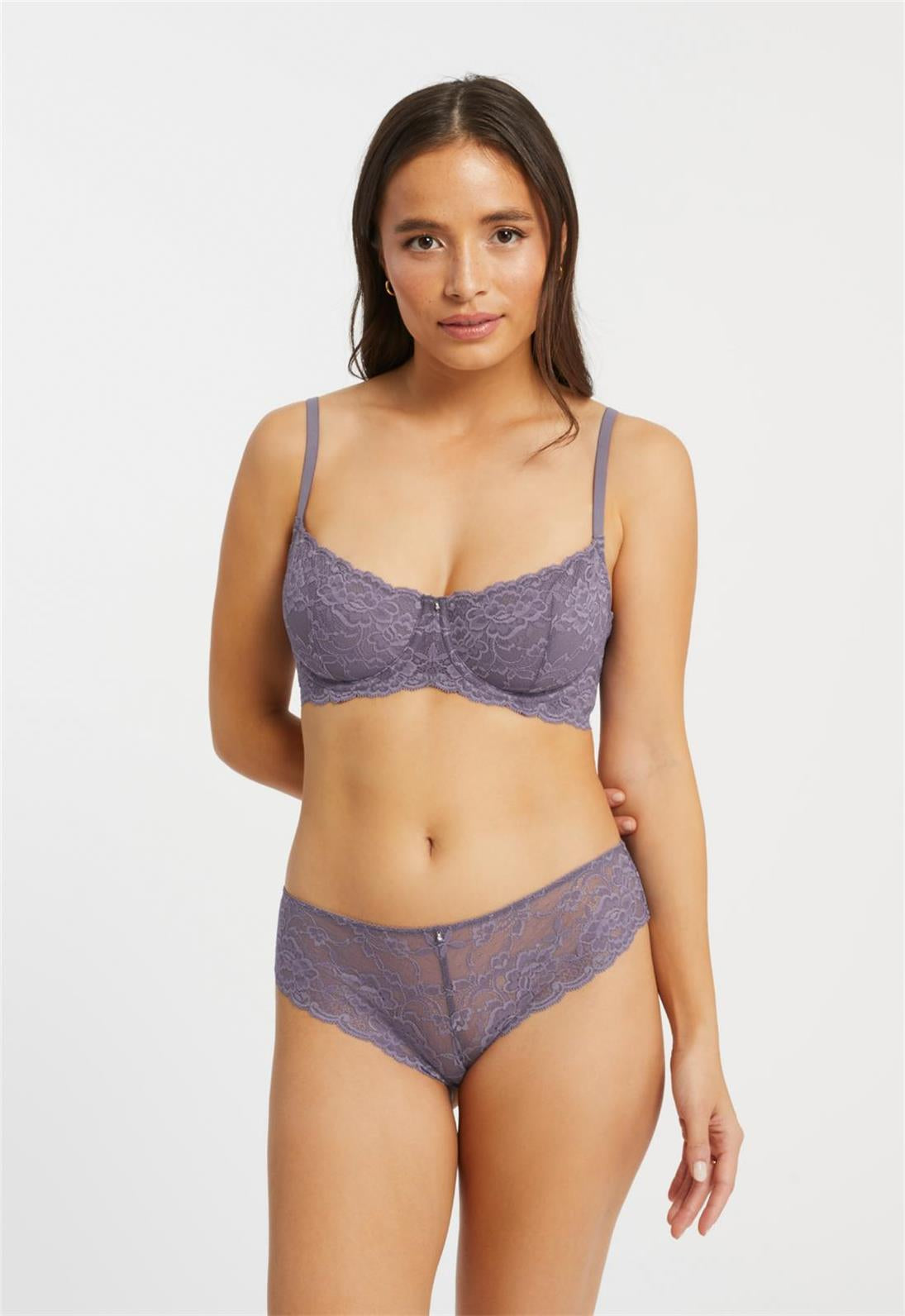 Flirt Demi Lace Bra - Sexy Comfortable Underwire Bra for Women, Perfect for Date Night & Special Occasions