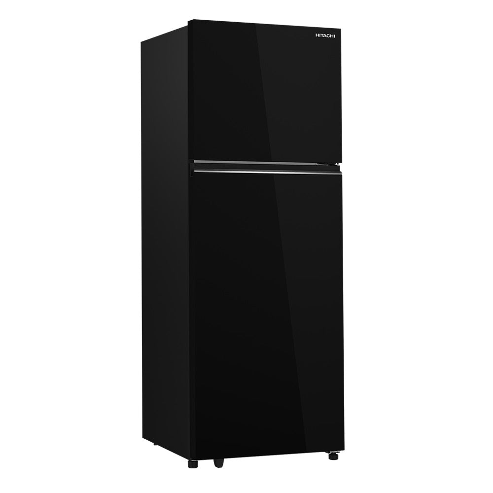 HRTN6443SGBKSG 409L 2-Door Refrigerator - Energy Efficient, Spacious Freezer & Fridge for Home, Kitchen, Office, or Dorm Use