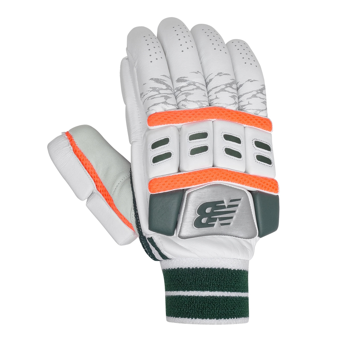 New Balance DC 1180 Cricket Batting Gloves - Premium Leather Protection for Cricket Players - Perfect for Practice & Match Play