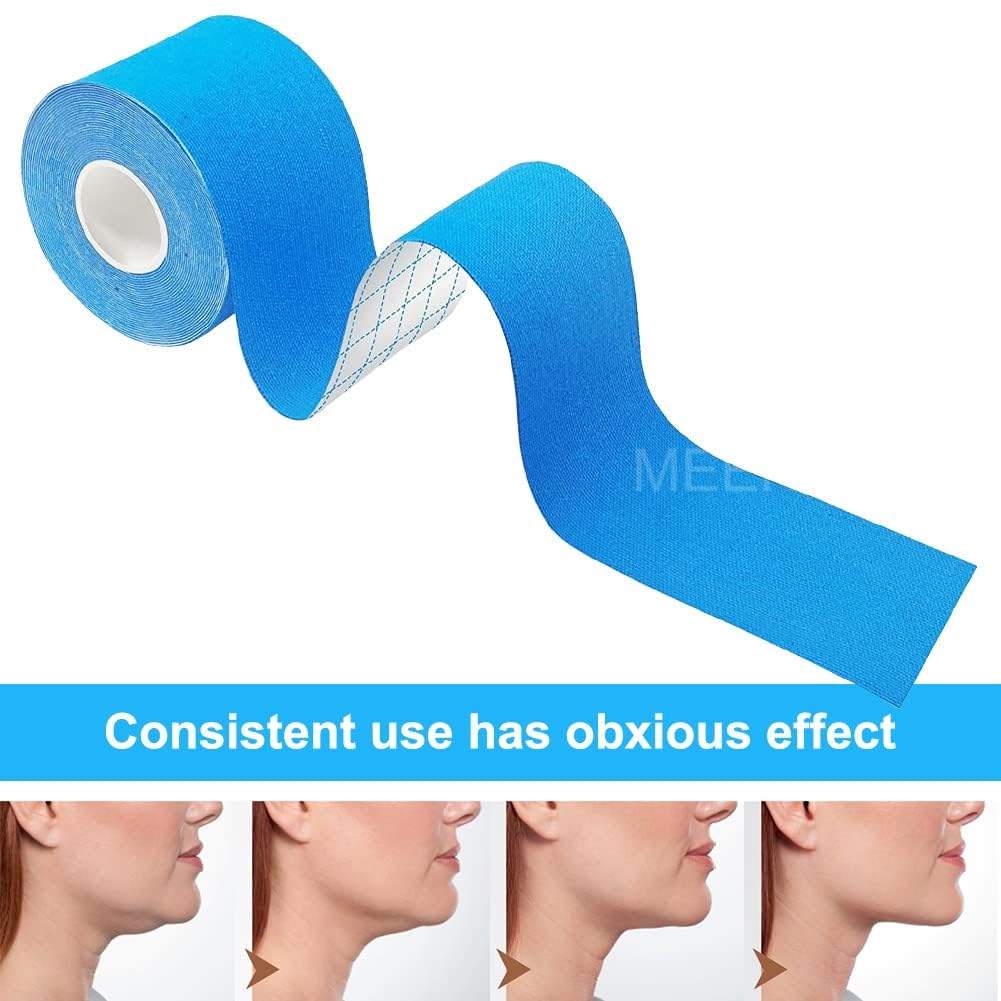 Shyam Enterprise Meenira Anti-Wrinkle Face Lifting Tape - Tightening Bands for Women's Face, Eyes & Neck - 1PC - Instant Wrinkle Reduction & Skin Firming - Perfect for Daily Skincare & Special Occasions