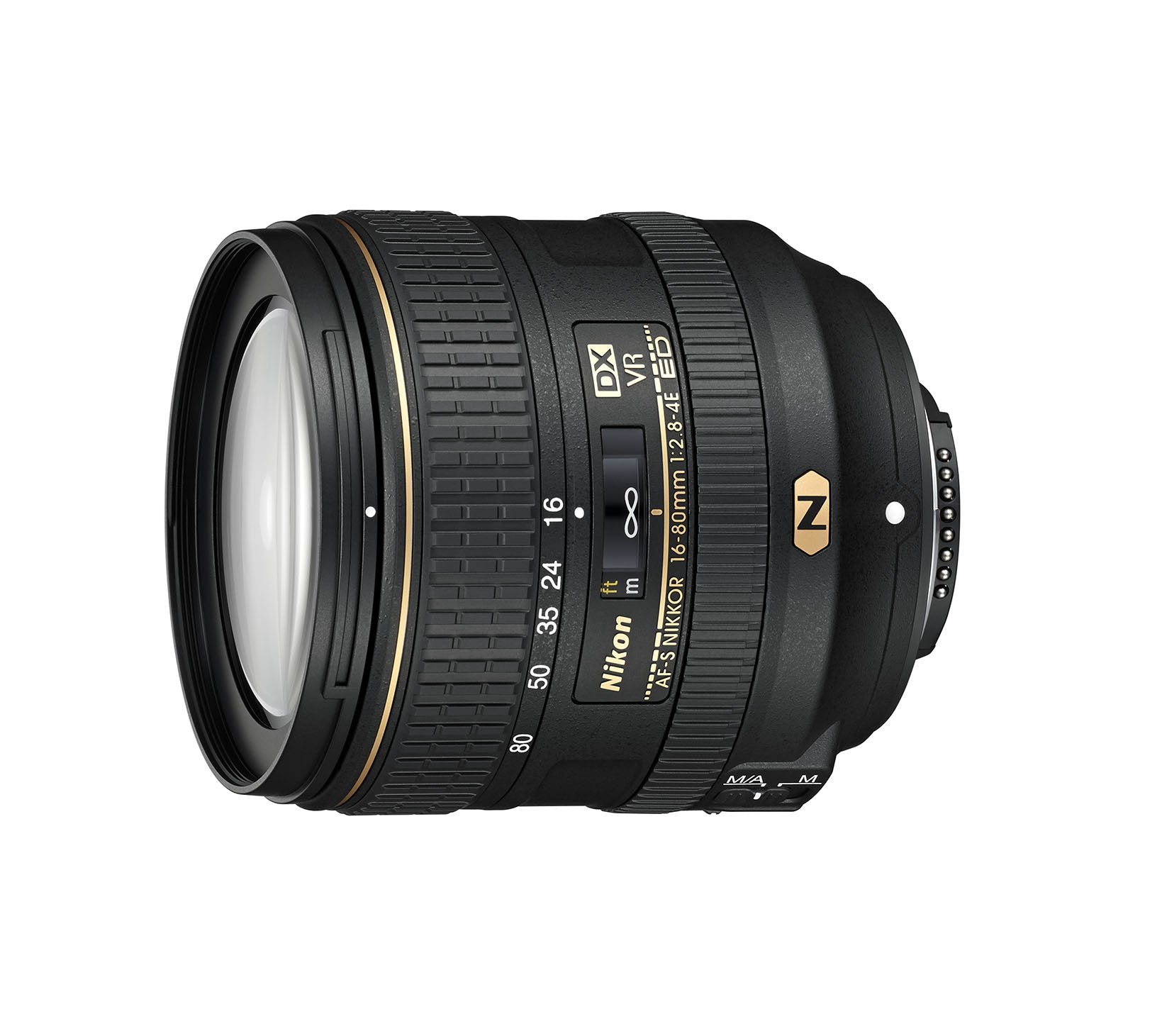 Nikon AF-S DX NIKKOR 16-80mm f/2.8-4E ED VR Lens for DSLR Cameras - Wide Angle to Telephoto Zoom, Vibration Reduction, Ideal for Travel, Landscape & Portrait Photography