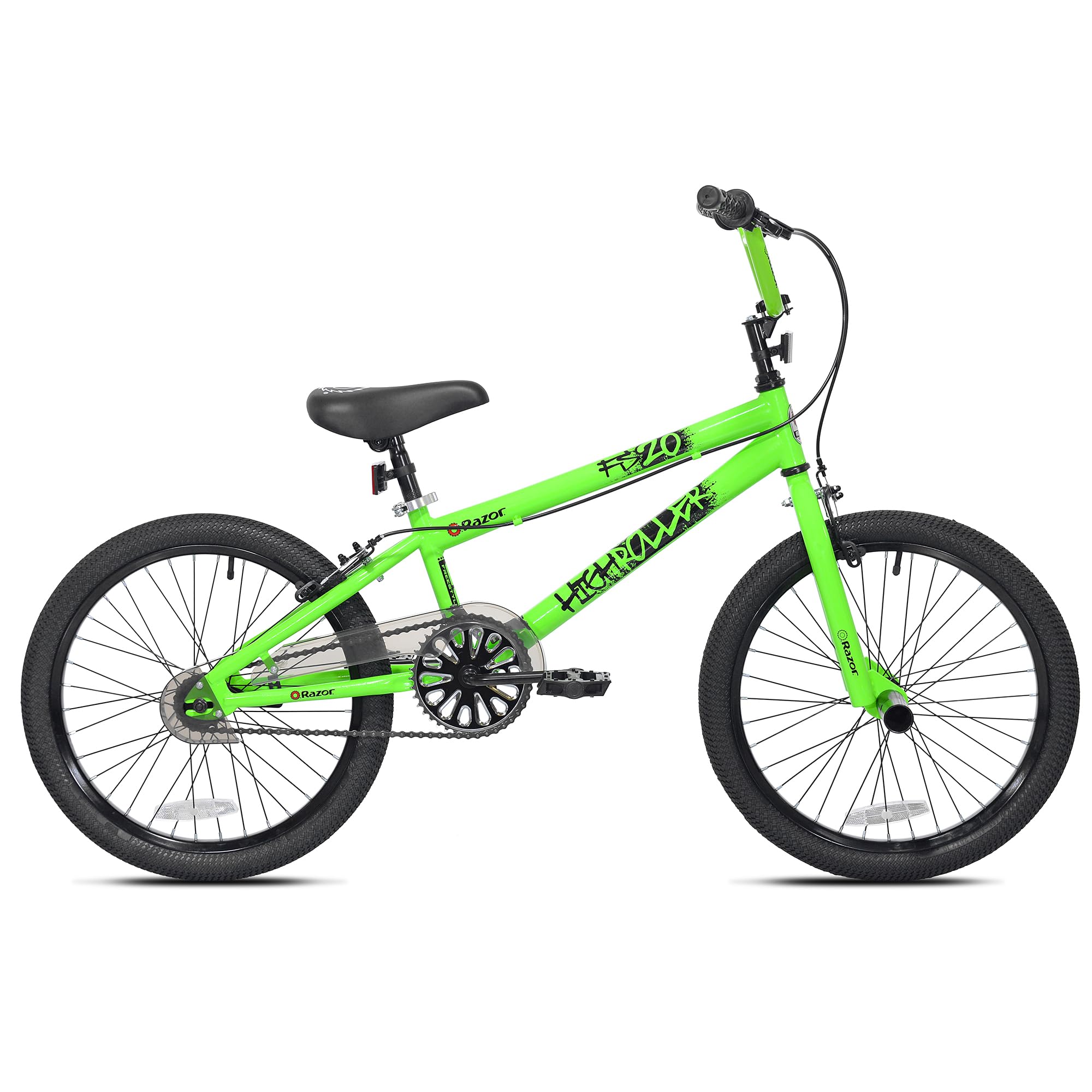 Razor High Roller 20-Inch BMX Freestyle Bike for Kids & Teens - Perfect for Stunts, Tricks, and Street Riding