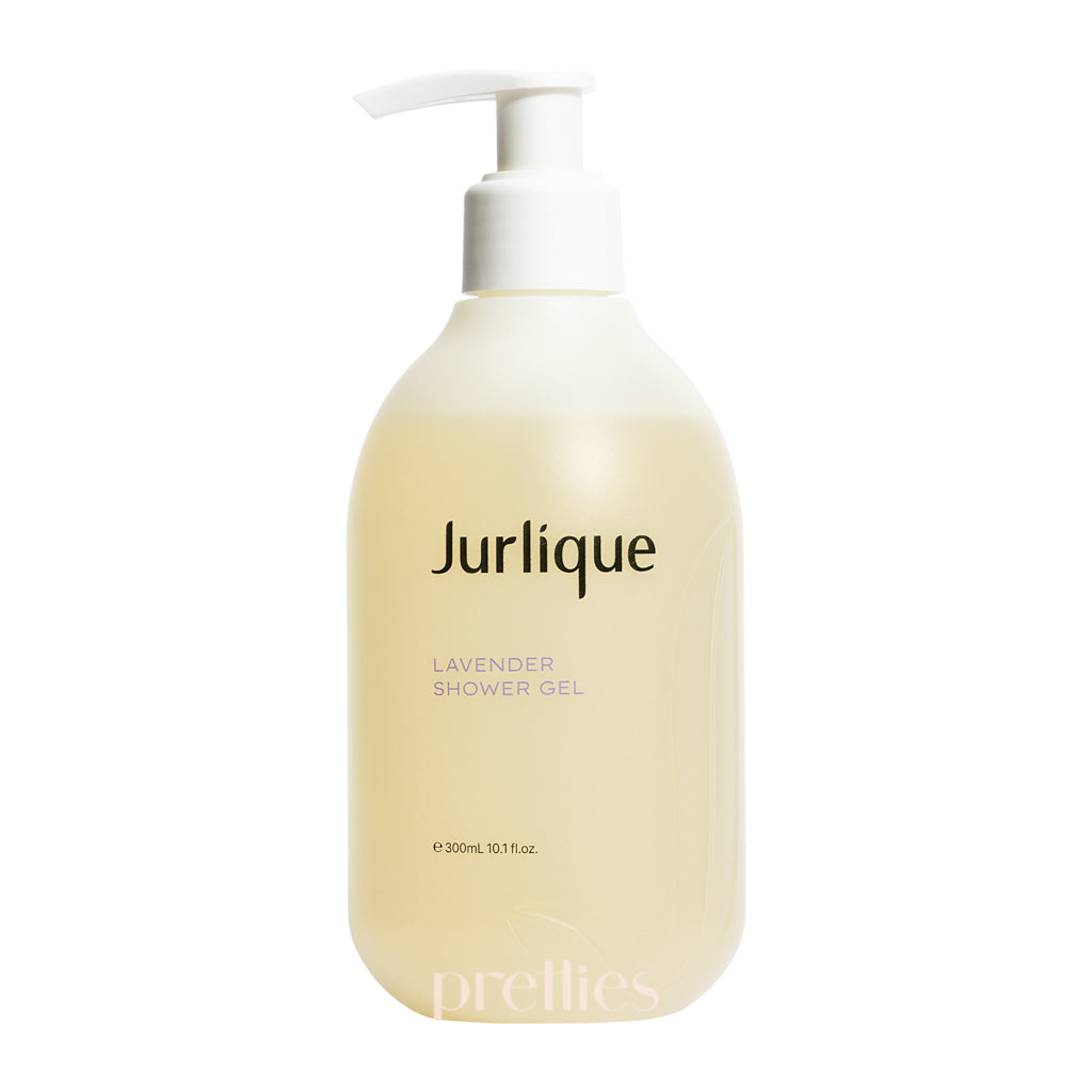 Jurlique Lavender Shower Gel 300ml - Soothing & Relaxing Body Wash for Dry Skin - Perfect for Stress Relief & Aromatherapy Bath Time