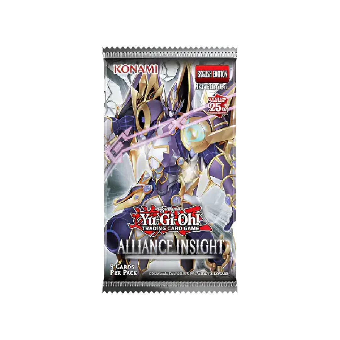 Yu-Gi-Oh! Alliance Insight Booster Pack - 36 Trading Cards for Collectors & Players - Perfect for Tournaments, Deck Building & Gifts