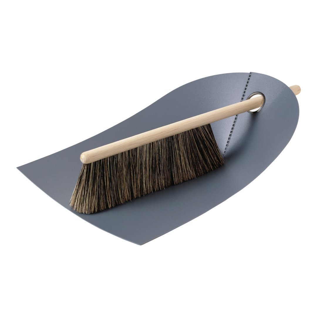 6-Pack Heavy Duty Dustpan and Broom Set with Long Handle - Ideal for Home, Kitchen, Garage, and Office Cleaning