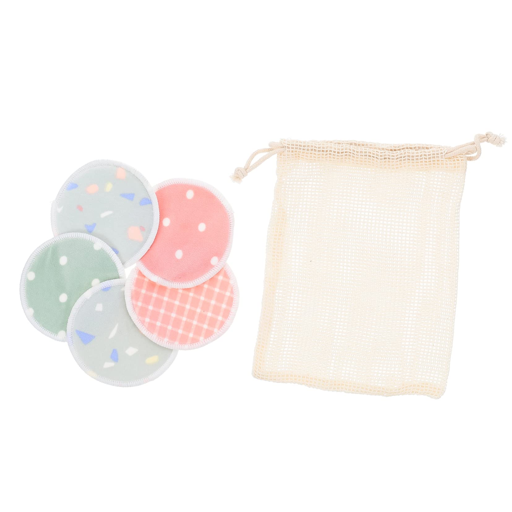FRCOLOR 1 Set Round Makeup Sponges - Soft Beauty Blender & Cleansing Pads for Foundation, Concealer & Makeup Removal | Perfect for Daily Makeup Application, Spa Treatments & Travel