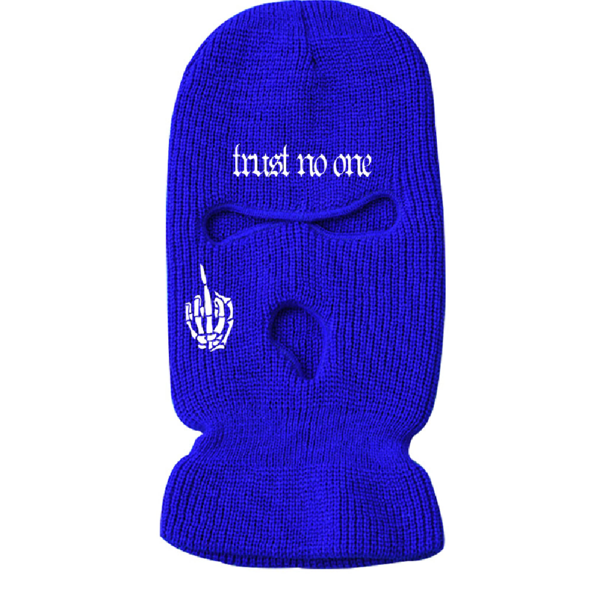 ISWMM 3-Hole Wool Ski Mask - Warm Knitted Balaclava for Winter Cycling, Snowboarding & Outdoor Activities | Windproof Face Cover for Cold Weather Sports