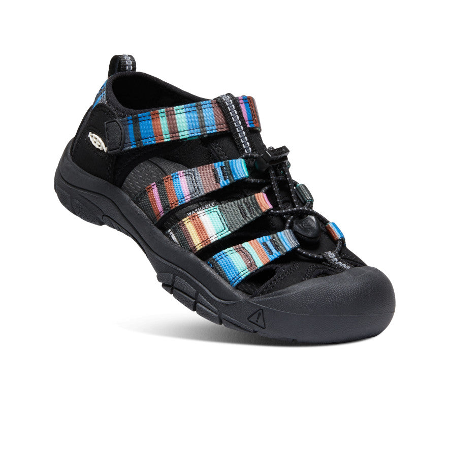 Newport H2 Sandals for Big Kids - Raya Black | Comfortable & Durable Water Shoes for Beach, Pool & Outdoor Play