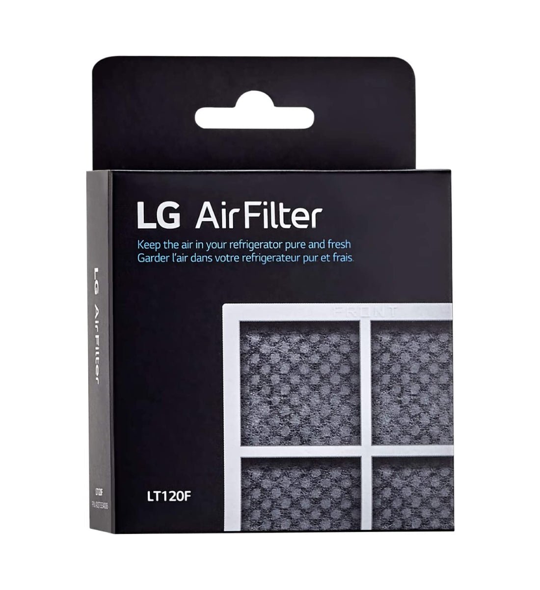 LG LT120F Refrigerator Air Filter Replacement - 6 Month Supply (1 Pack) | Compatible with LG Refrigerators | Improves Air Quality & Reduces Odors for Fresh Food Storage