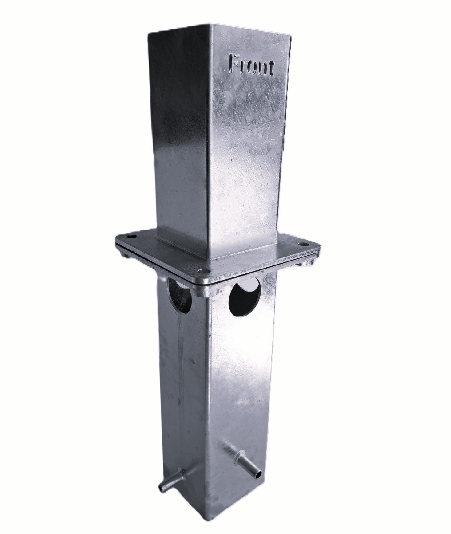15x15cm Intercom Column Foundation Base + Mounting Foot - Durable Support for Outdoor Security & Access Control Systems